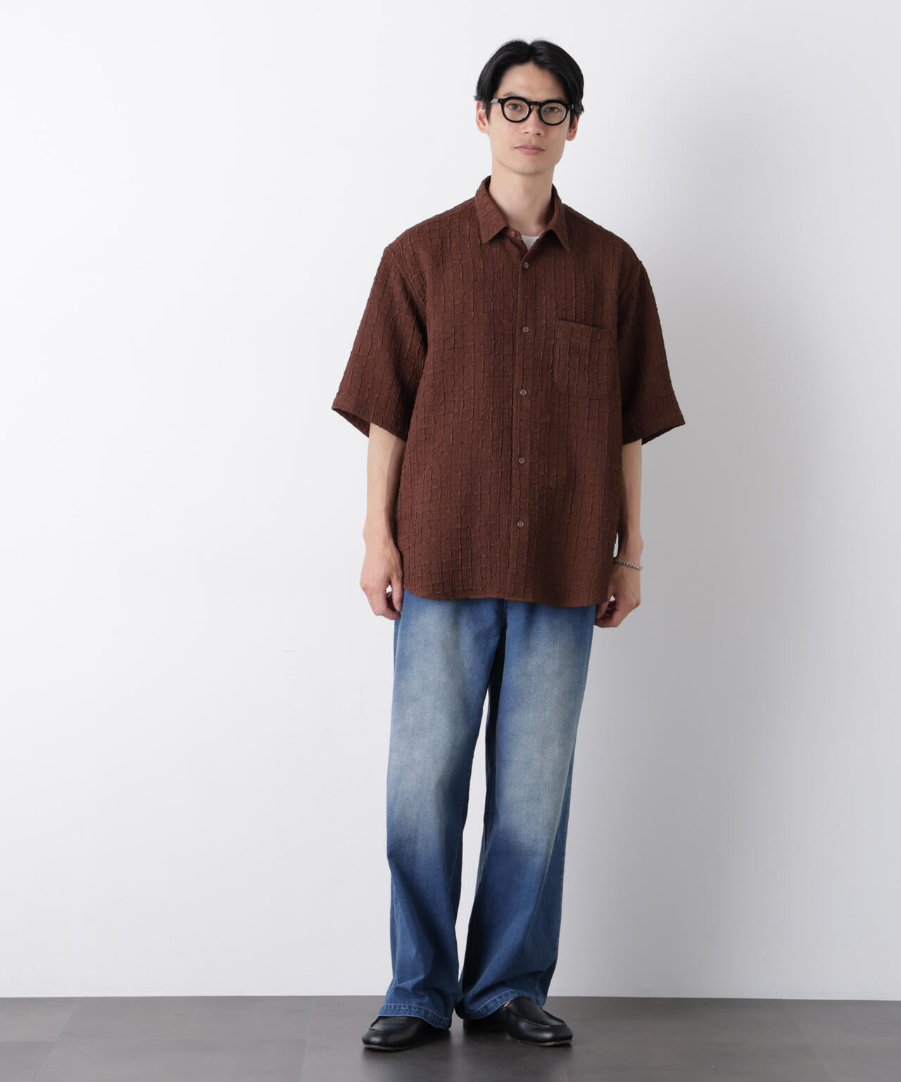 COOLLY DENIM ワイドイージーパンツ(接触冷感) 6686227205