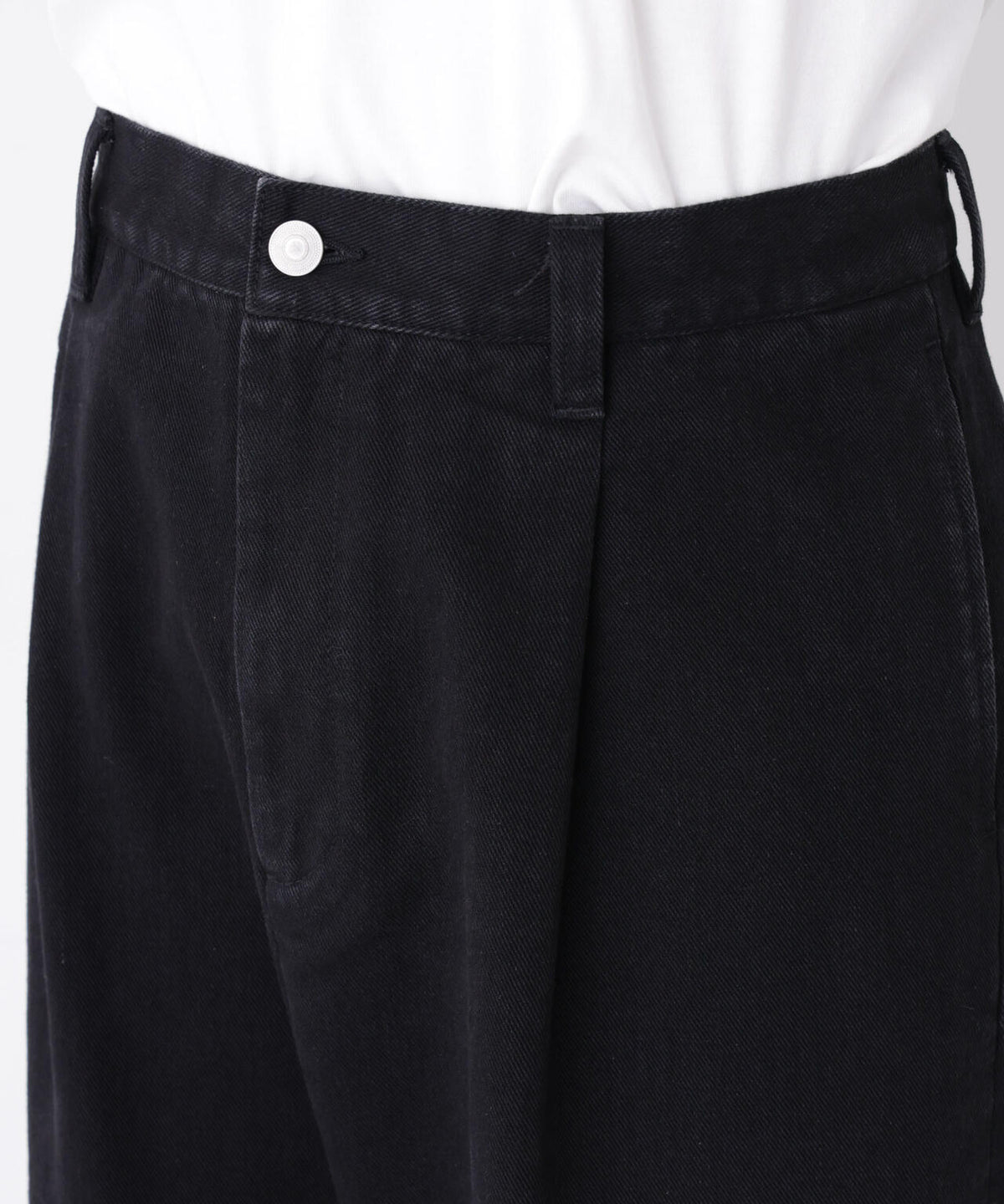 「OtoNANO」大人のワイドデニムパンツ 6686227212