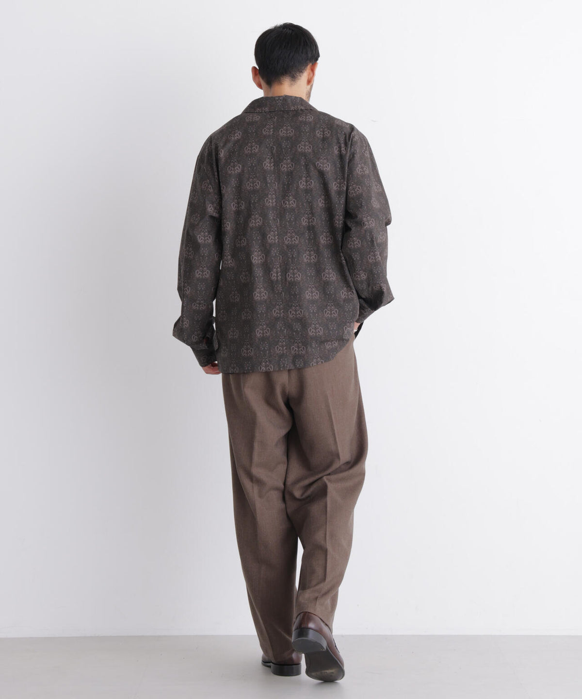 「OtoNANO」×masoret 1タックトラウザーズ 6686227216