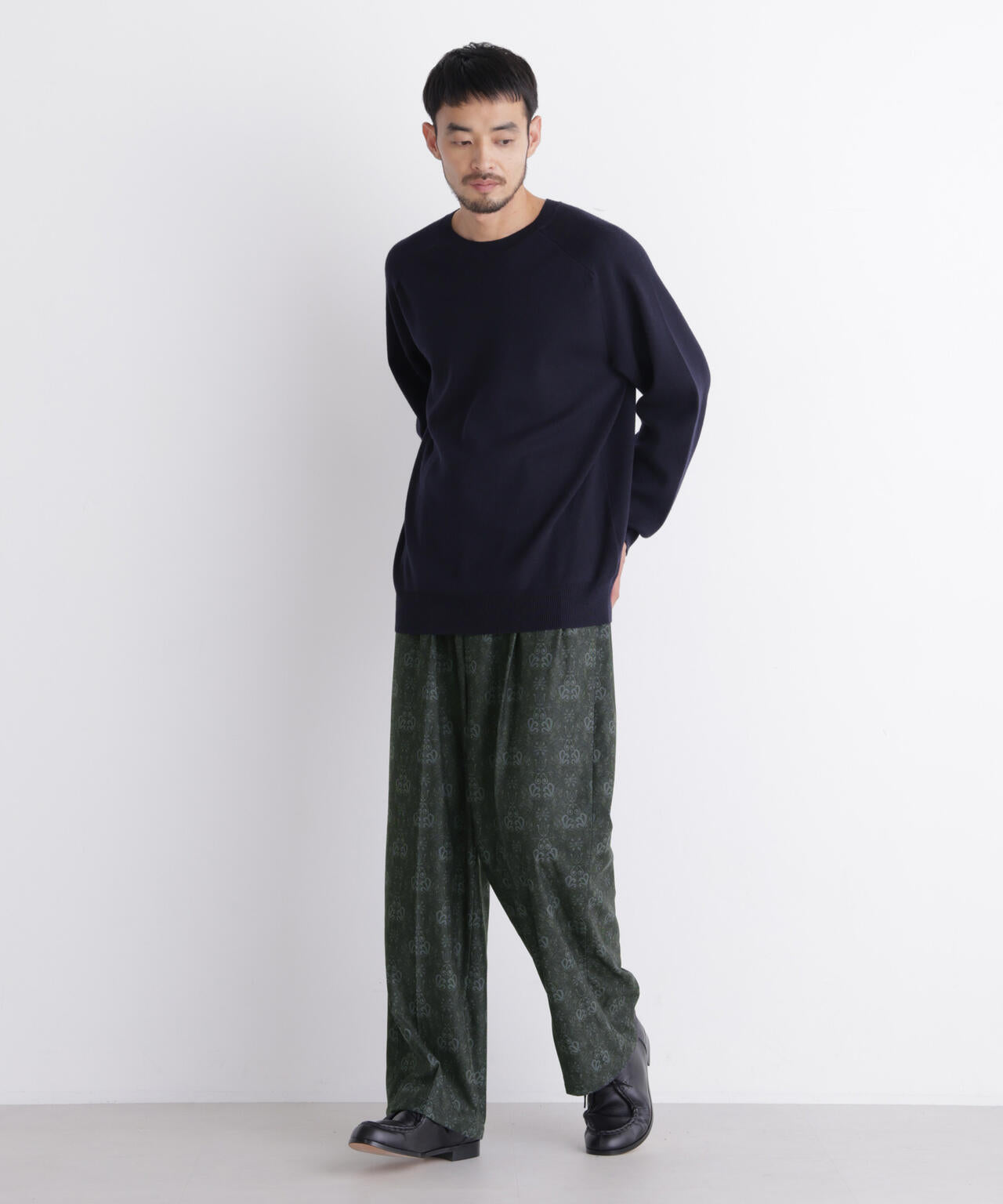 「OtoNANO」×masoret 1タックトラウザーズ 6686227216