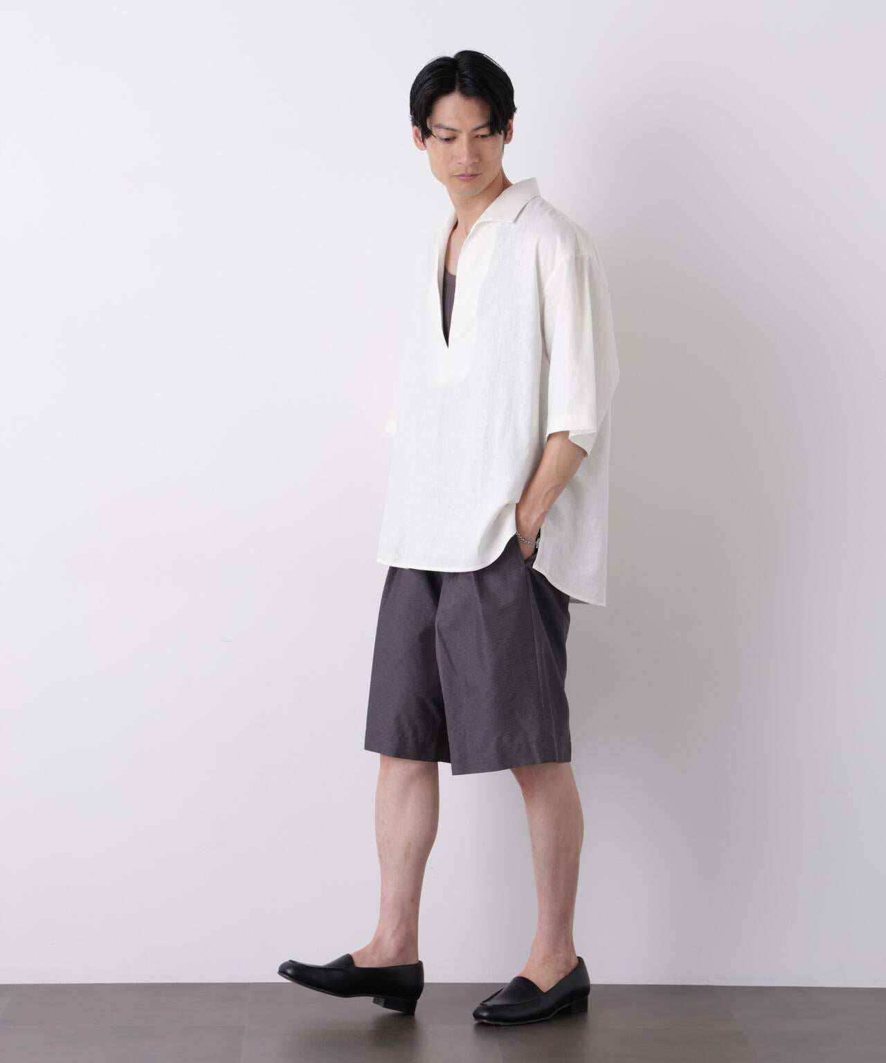 0 ZERO LAYER ワイドショーツ(セットアップ可) 6686228202