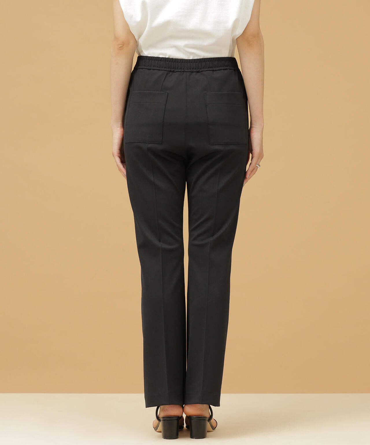 LB.03/センタータックストレッチパンツ 6692127332