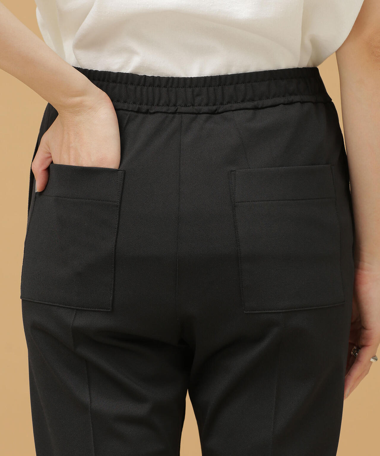 LB.03/センタータックストレッチパンツ 6692127332