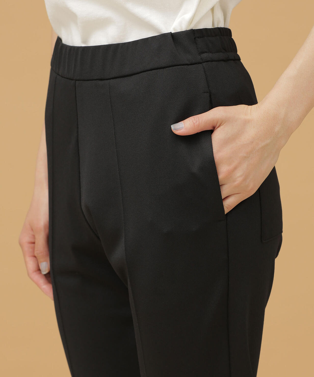 LB.03/センタータックストレッチパンツ 6692127332