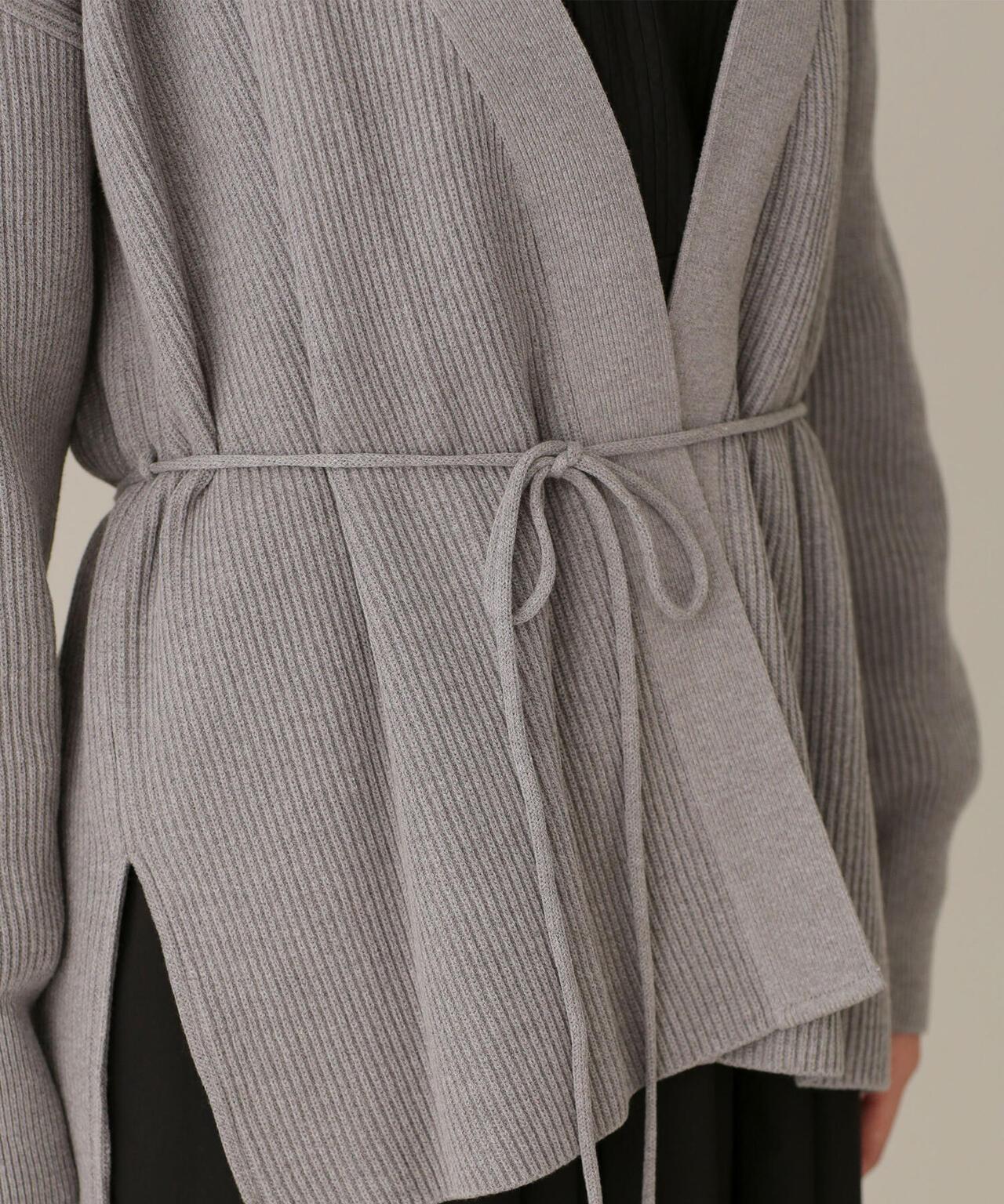 LB.03/近藤千尋さんコラボ 思いきり洗えるニット ミドルカーディガン 6692222345