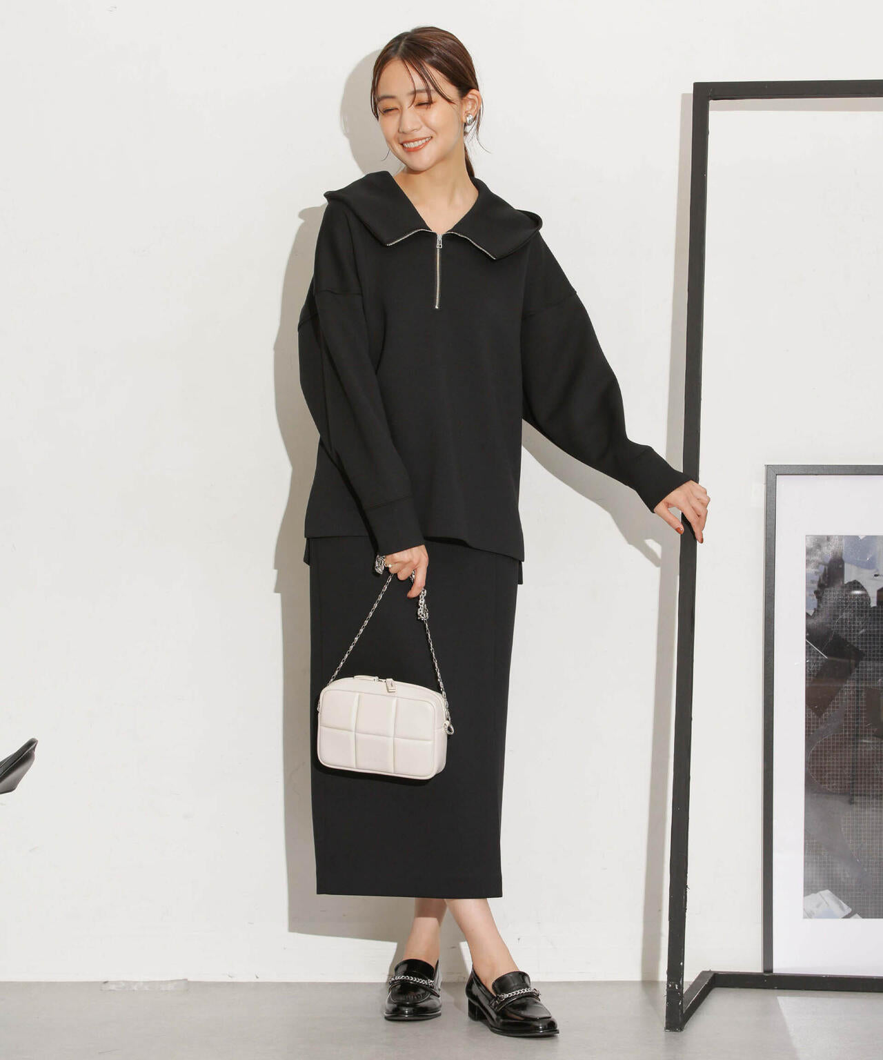 ダンボールハーフジップドルマンパーカー(セットアップ可) 6693223305