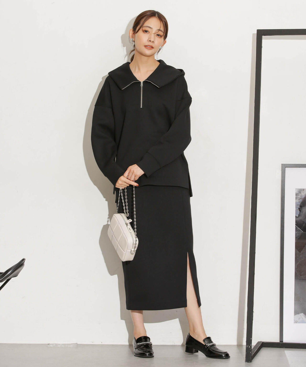 ダンボールハーフジップドルマンパーカー(セットアップ可) 6693223305