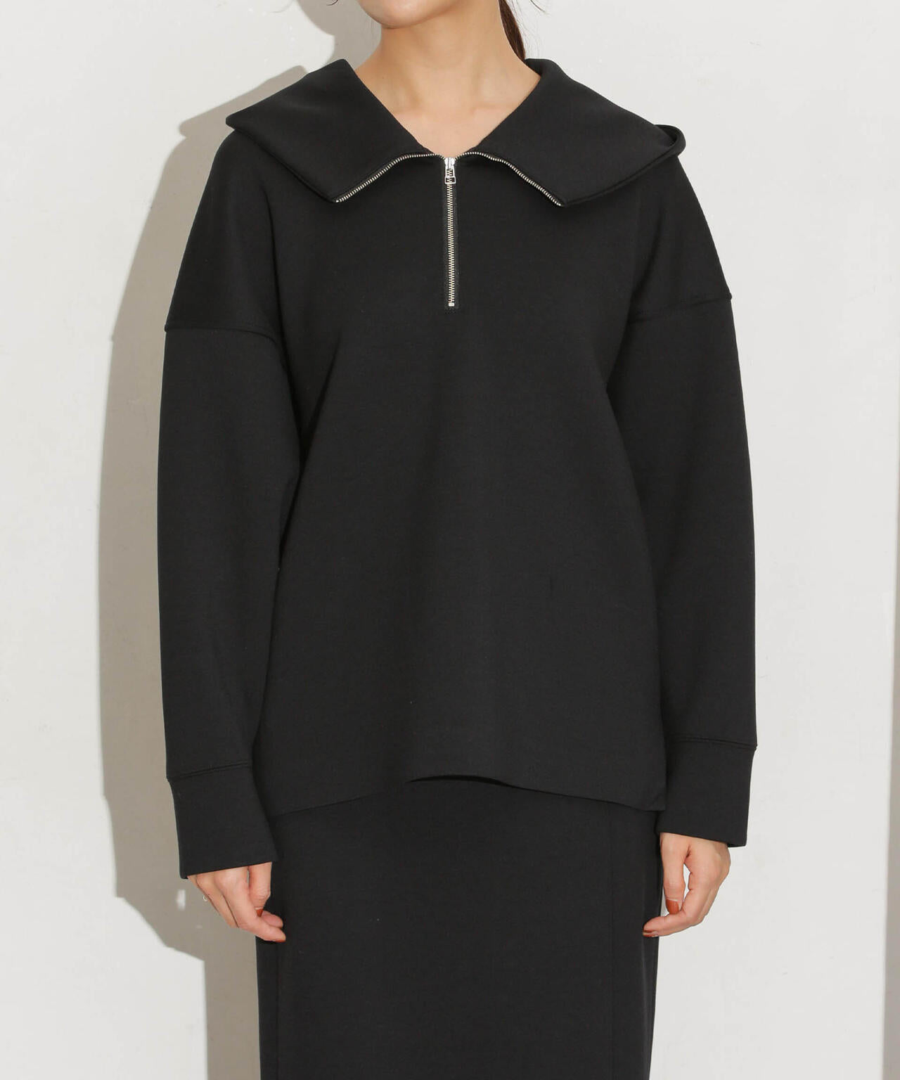 ダンボールハーフジップドルマンパーカー(セットアップ可) 6693223305