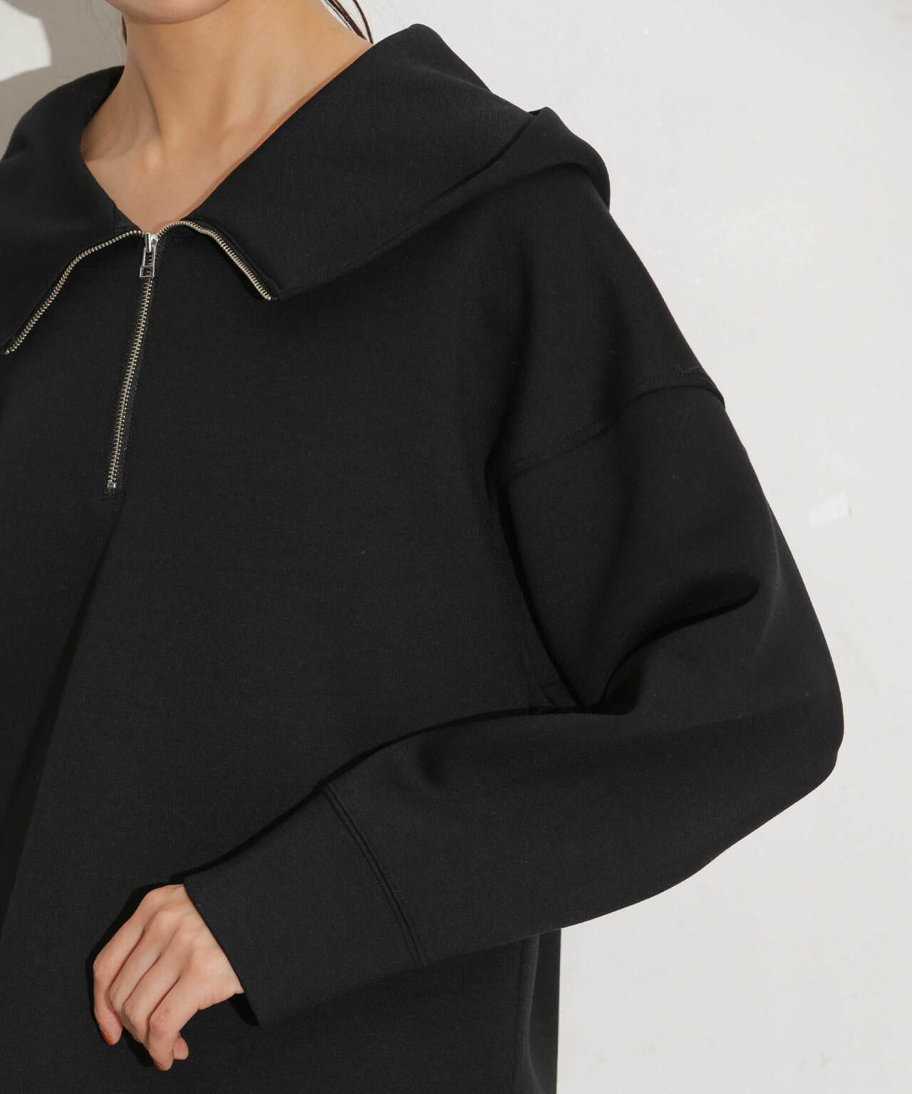 ダンボールハーフジップドルマンパーカー(セットアップ可) 6693223305