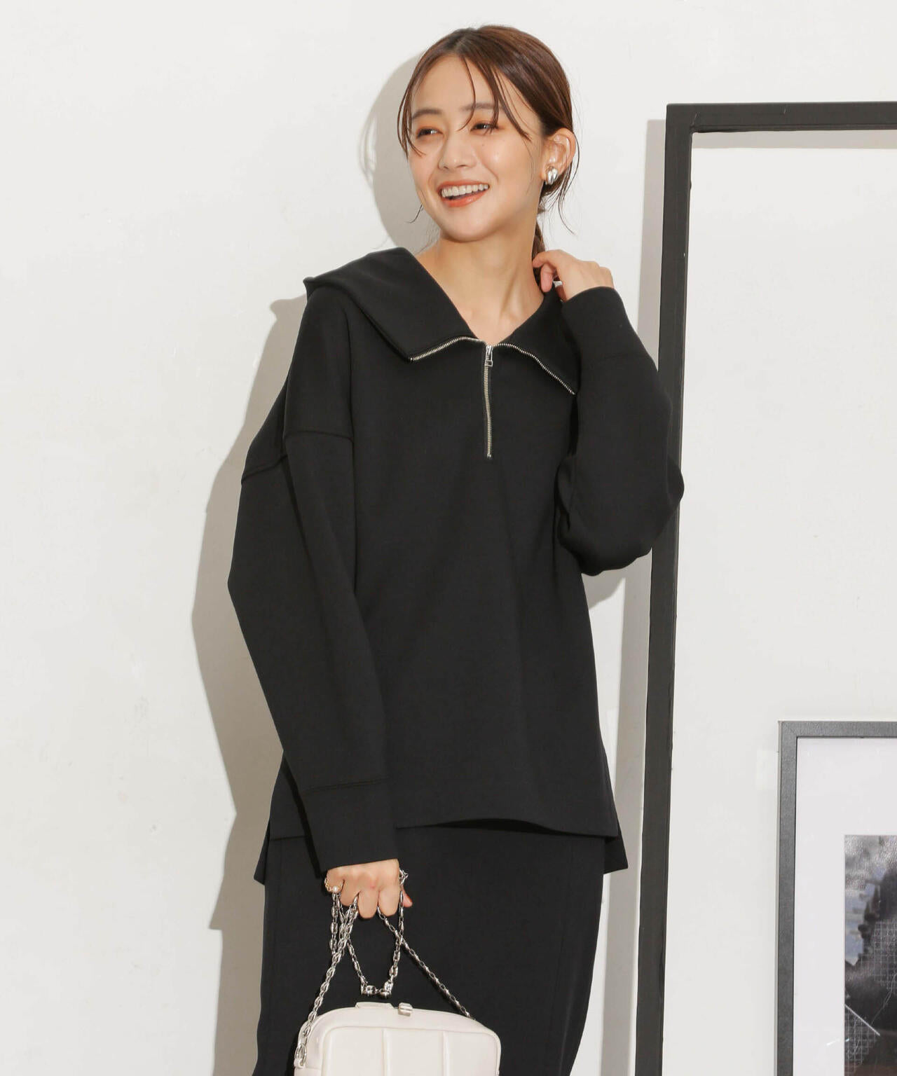 ダンボールハーフジップドルマンパーカー(セットアップ可) 6693223305