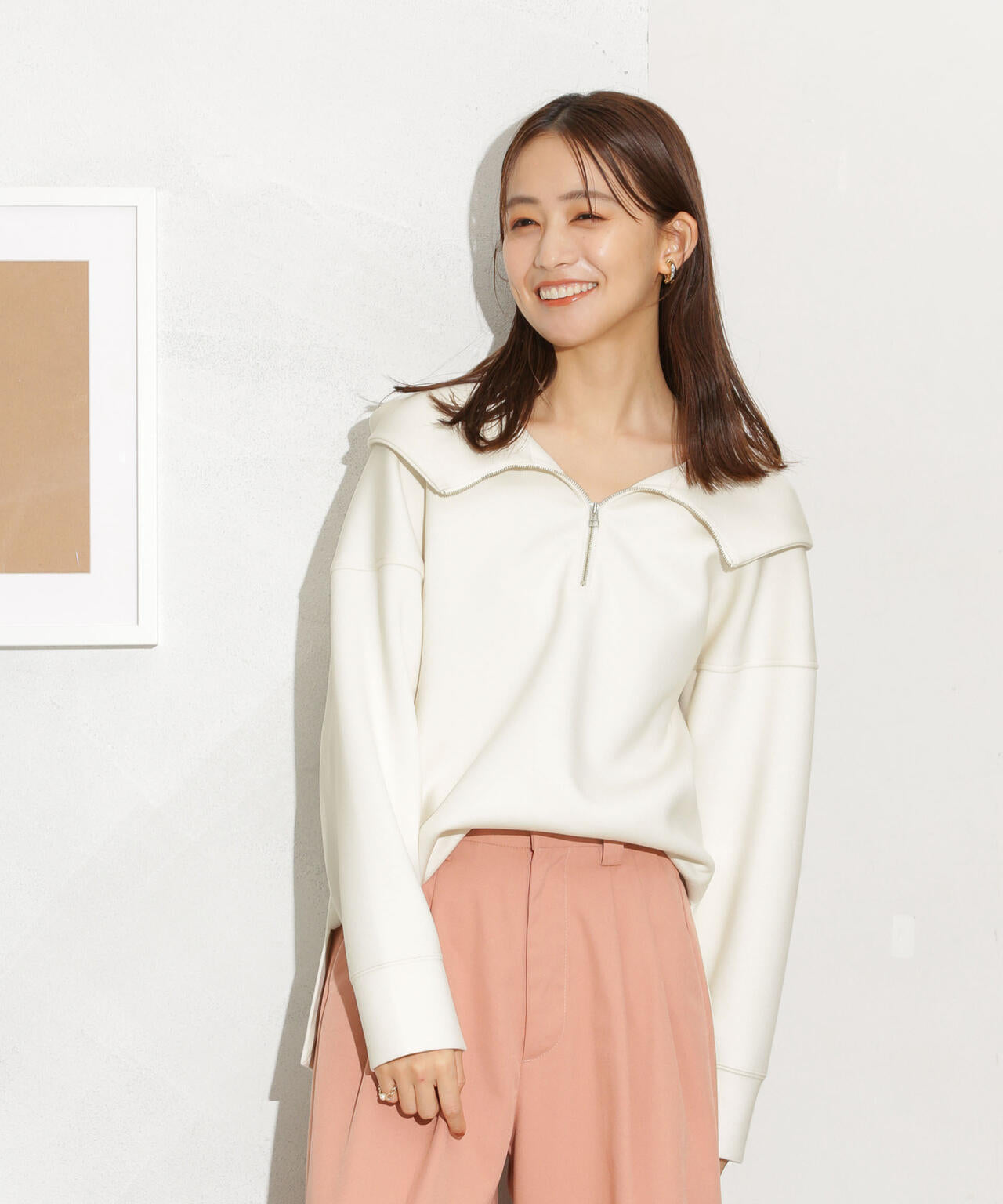 ダンボールハーフジップドルマンパーカー(セットアップ可) 6693223305