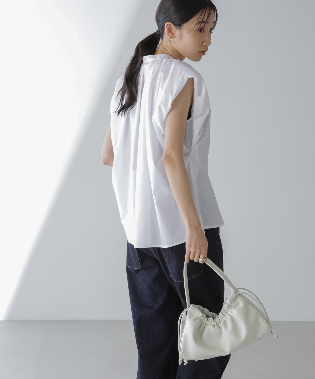 ギャザーハンドルバッグ 6694132300