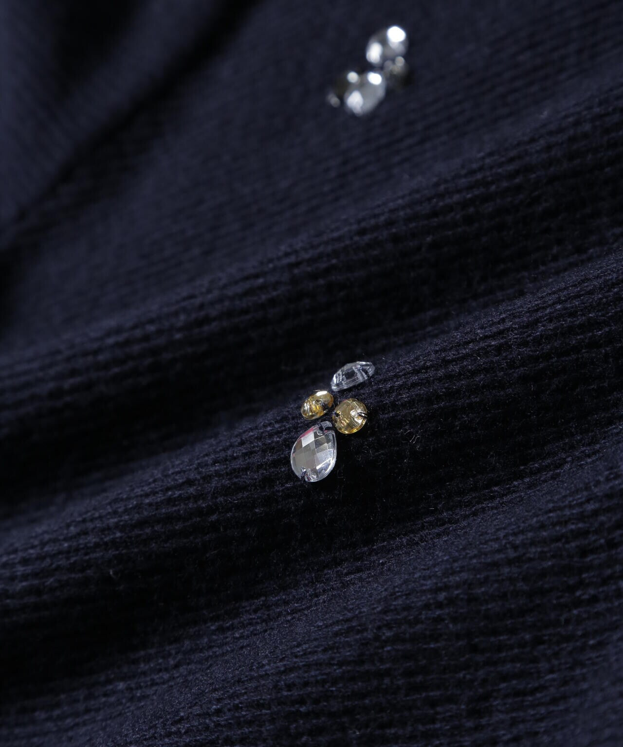 ビジュー刺繍ニットカーディガン 6694222331