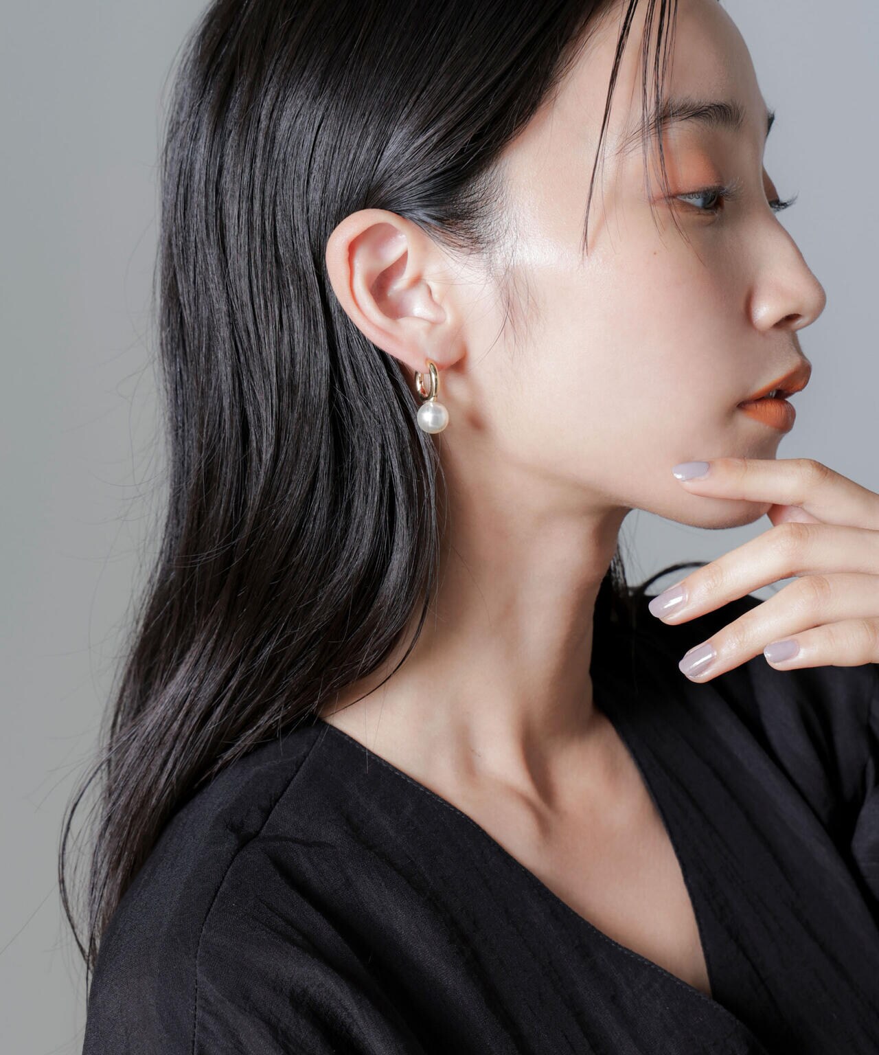 リングパールピアス 6694245304
