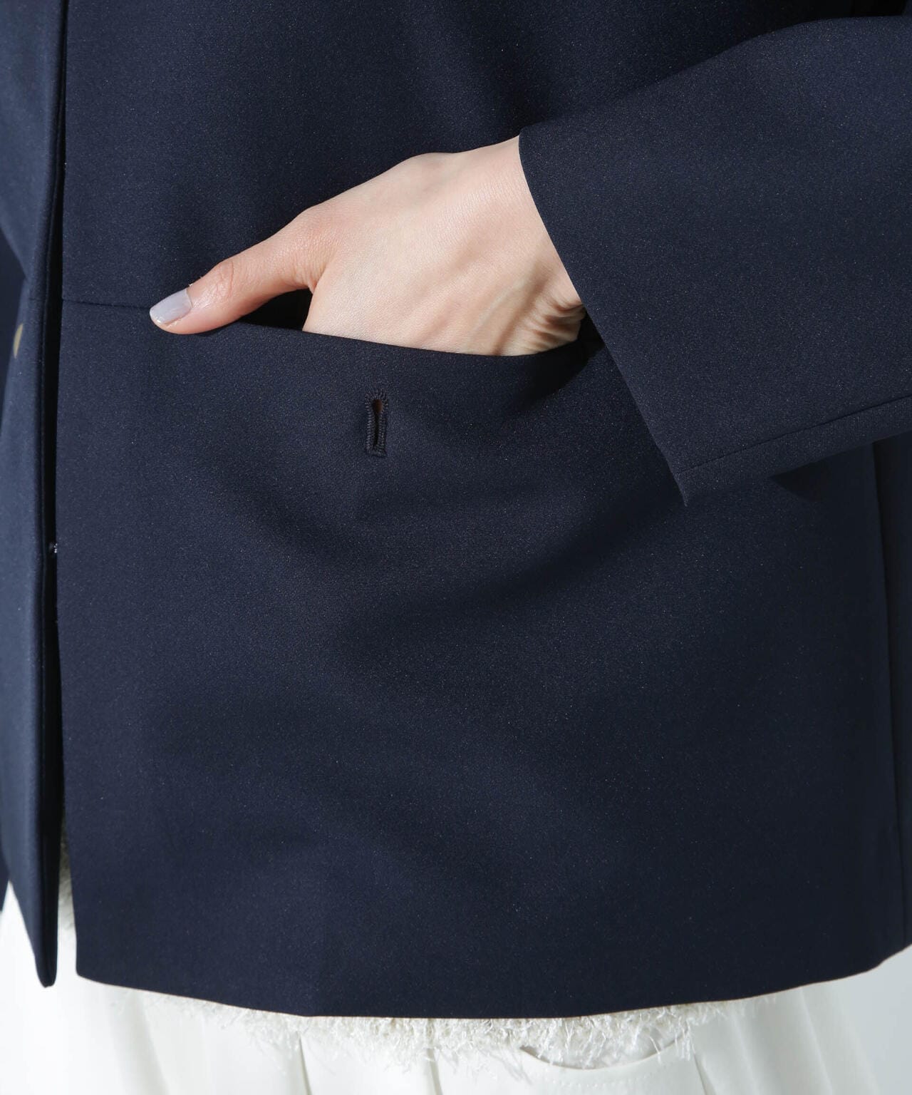 デイリーファンクション ノーカラージャケット(セットアップ可) 6695116303