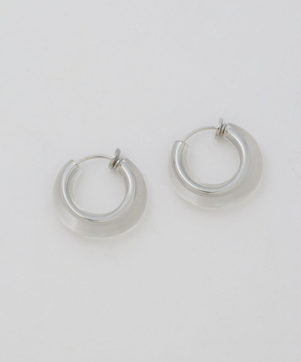 クリアフープピアス 6695145300