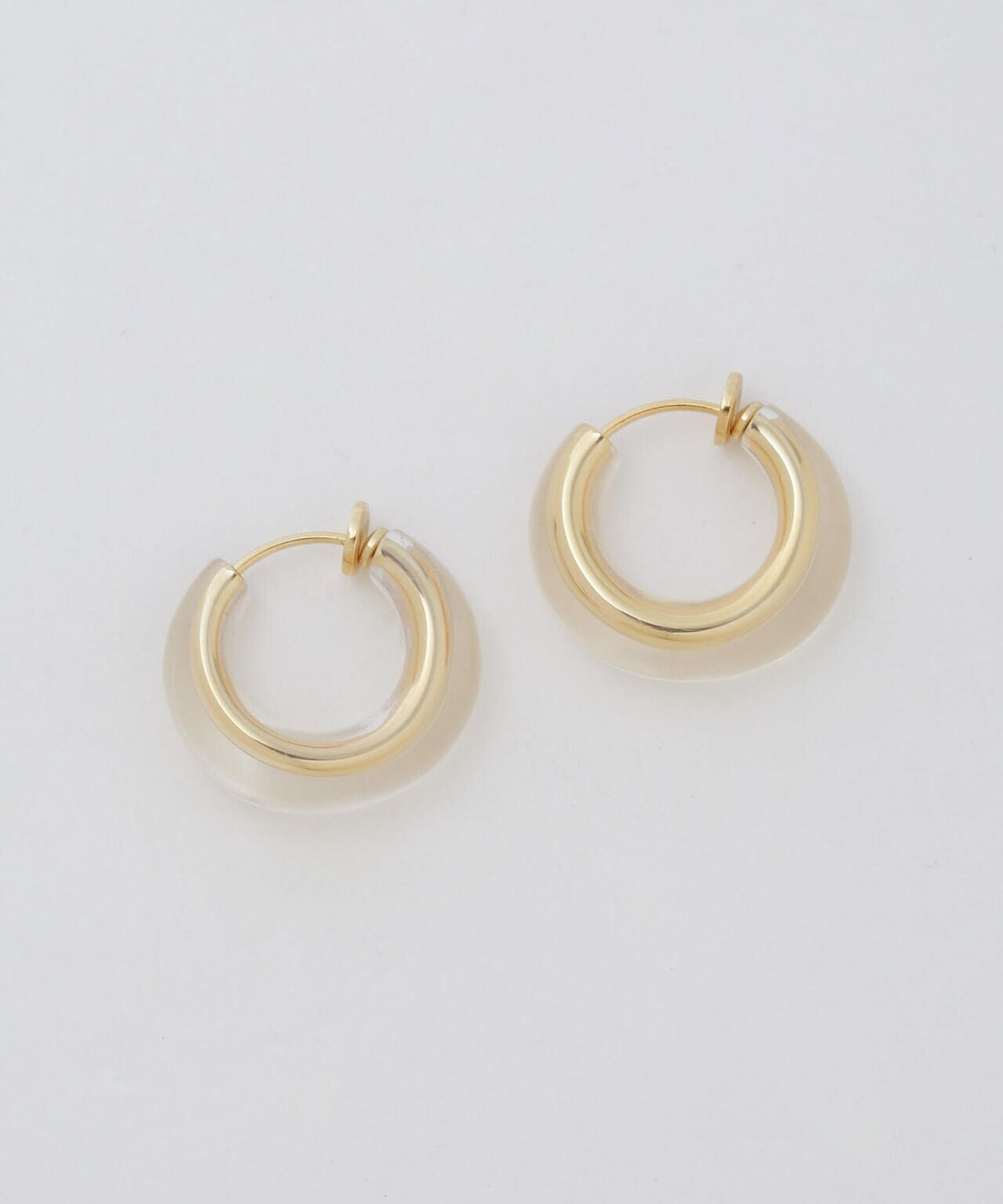 クリアフープピアス 6695145300