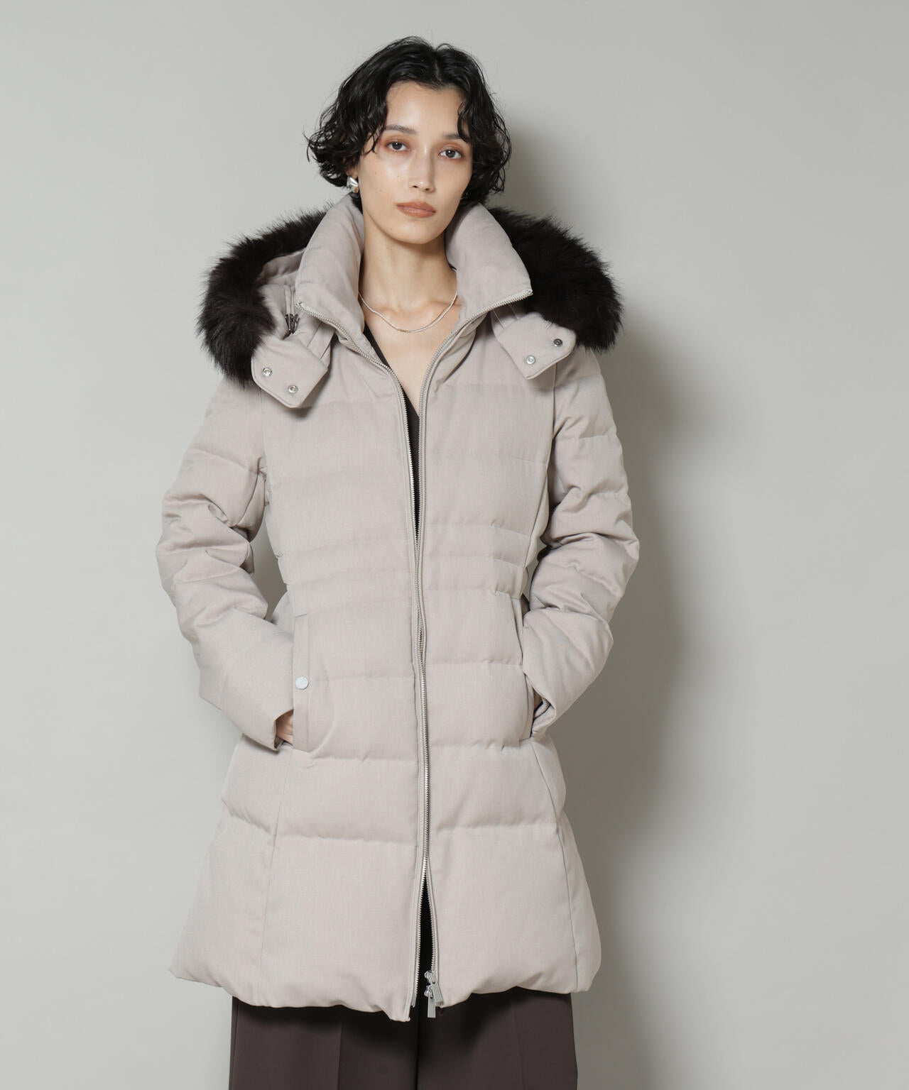 「西川ダウン(R)」サージロングダウン 6695214302