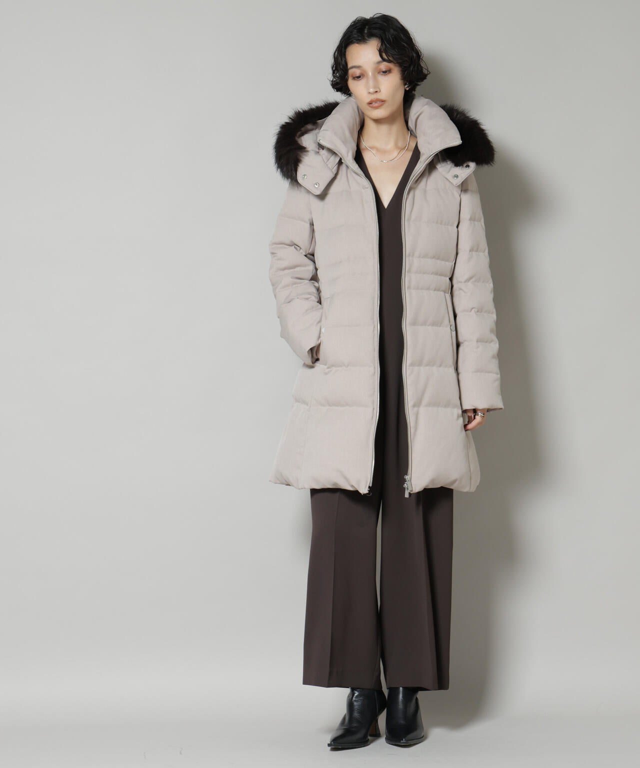 「西川ダウン(R)」サージロングダウン 6695214302