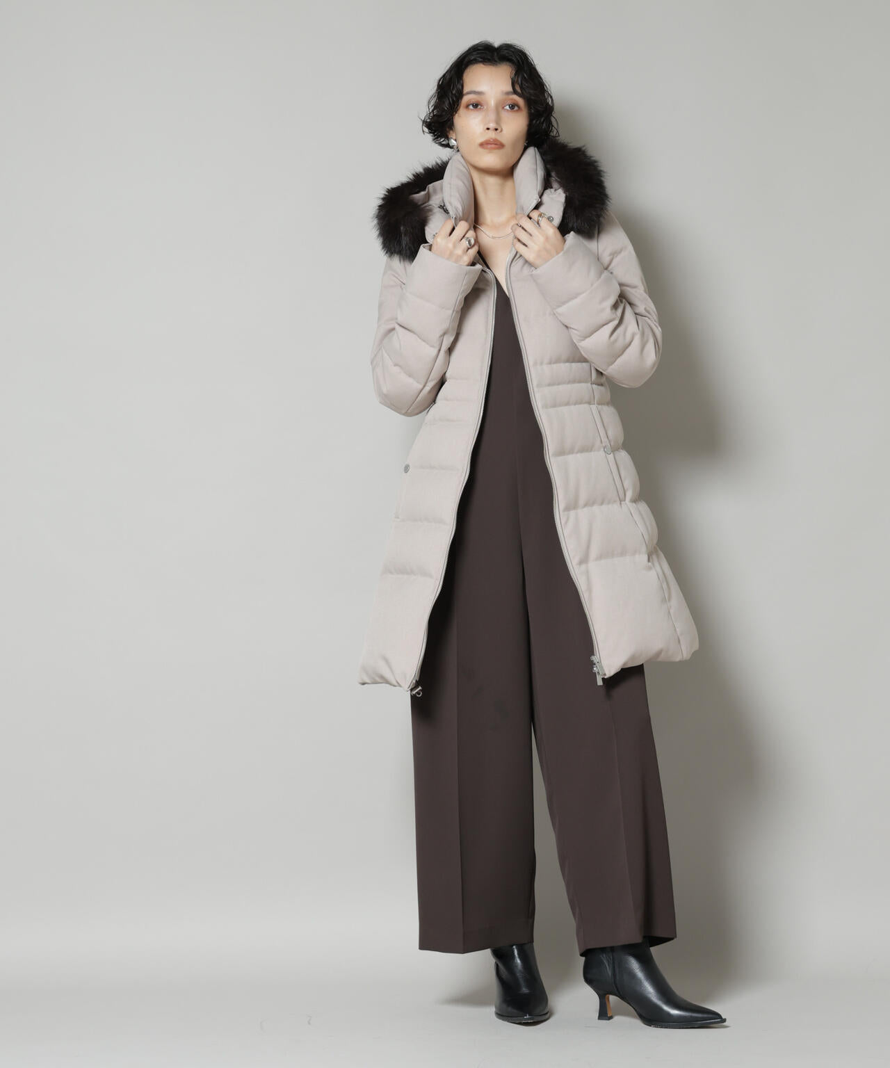 「西川ダウン(R)」サージロングダウン 6695214302