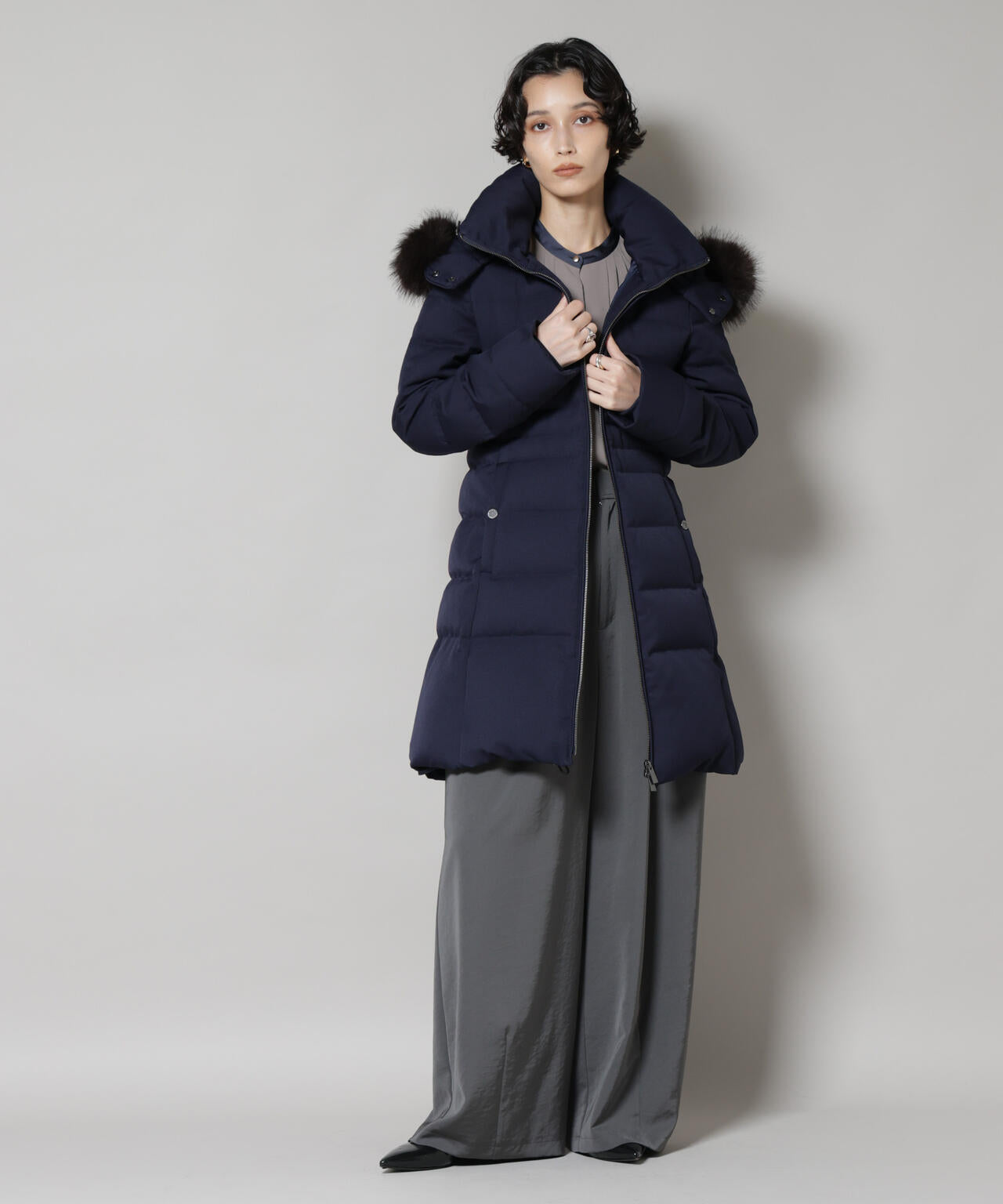 「西川ダウン(R)」サージロングダウン 6695214302