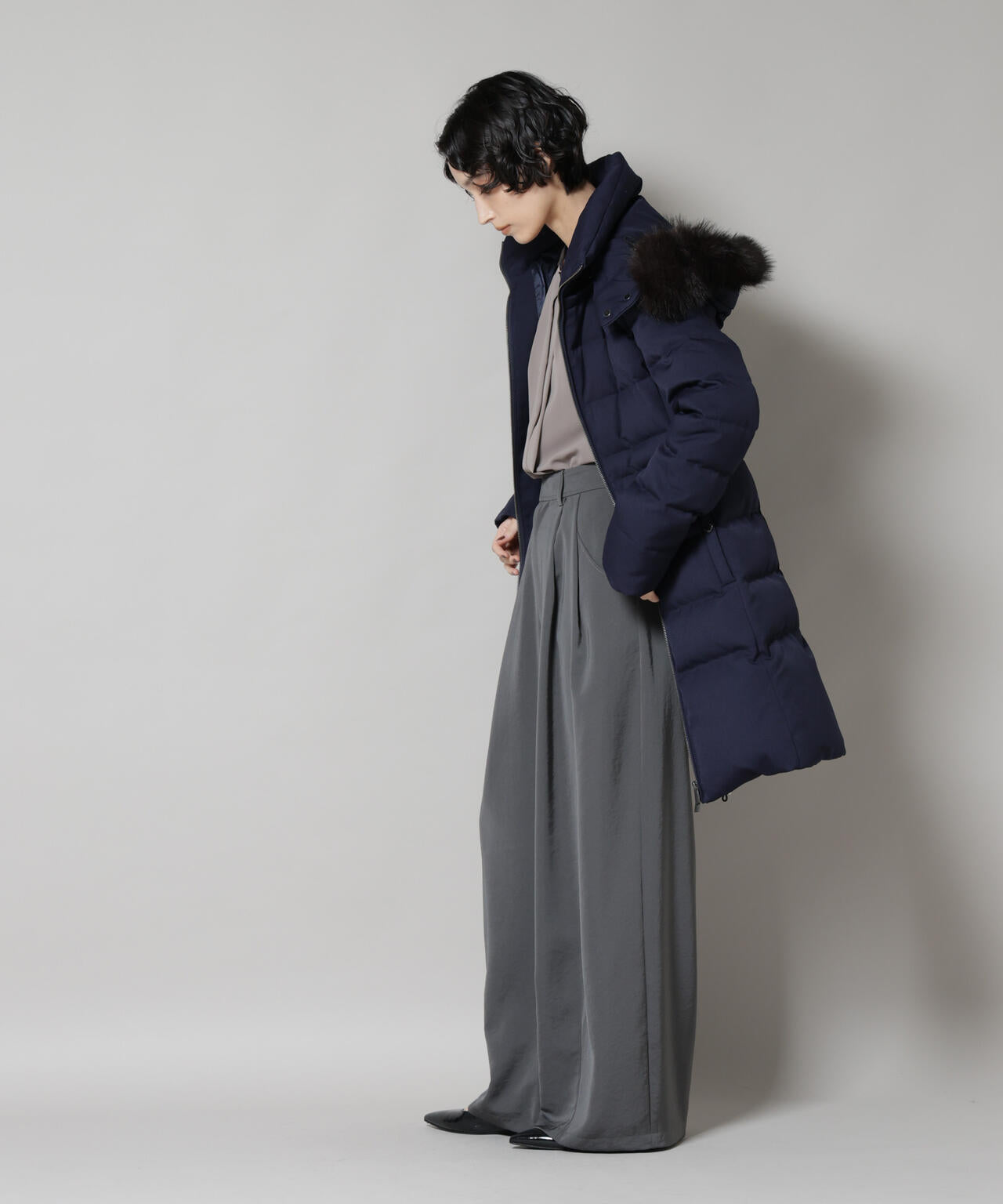 「西川ダウン(R)」サージロングダウン 6695214302