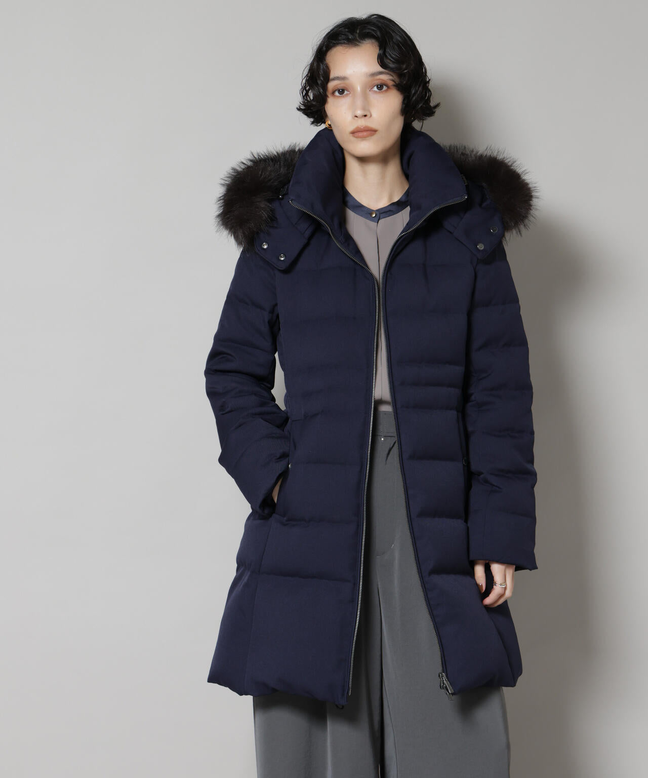 「西川ダウン(R)」サージロングダウン 6695214302