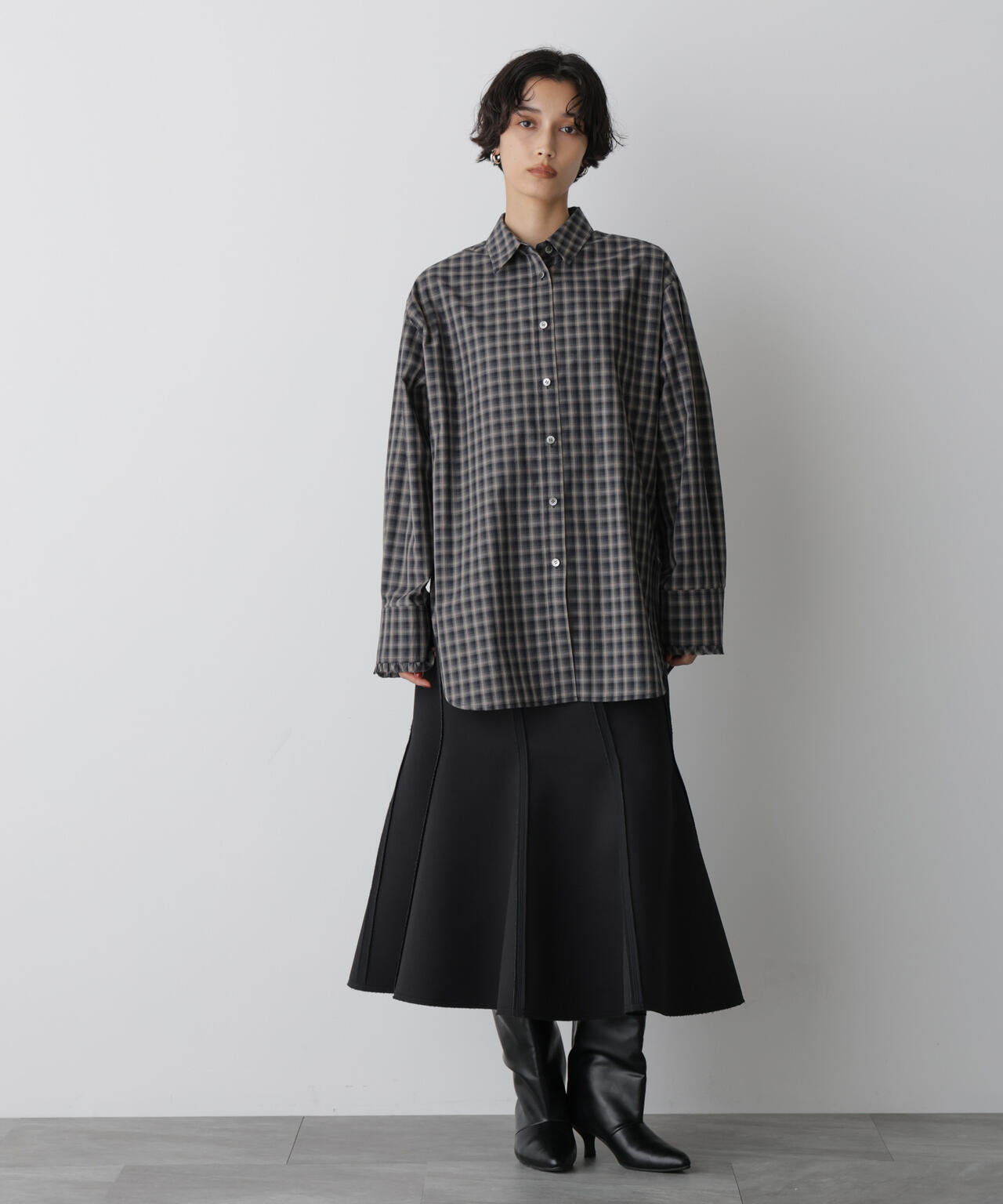「STEVELOUR」モダンプレッピーシャツ 6695220315