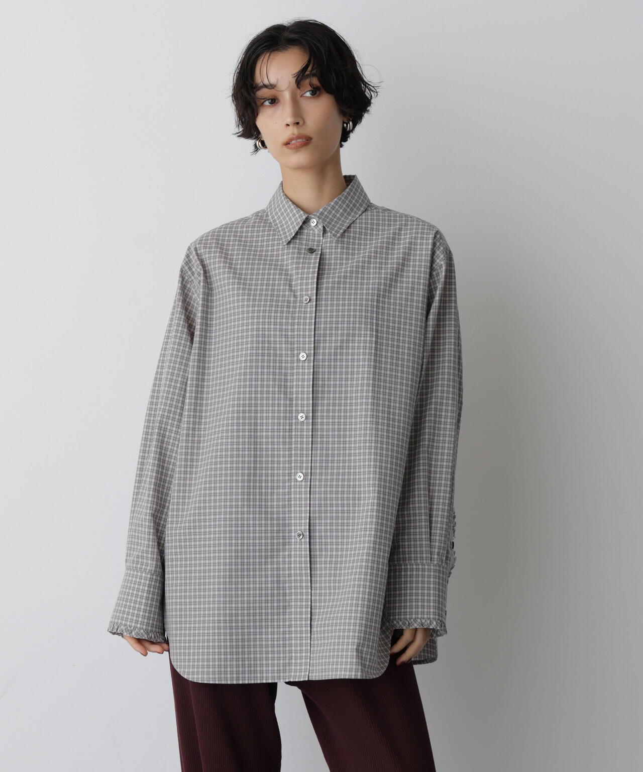 「STEVELOUR」モダンプレッピーシャツ 6695220315
