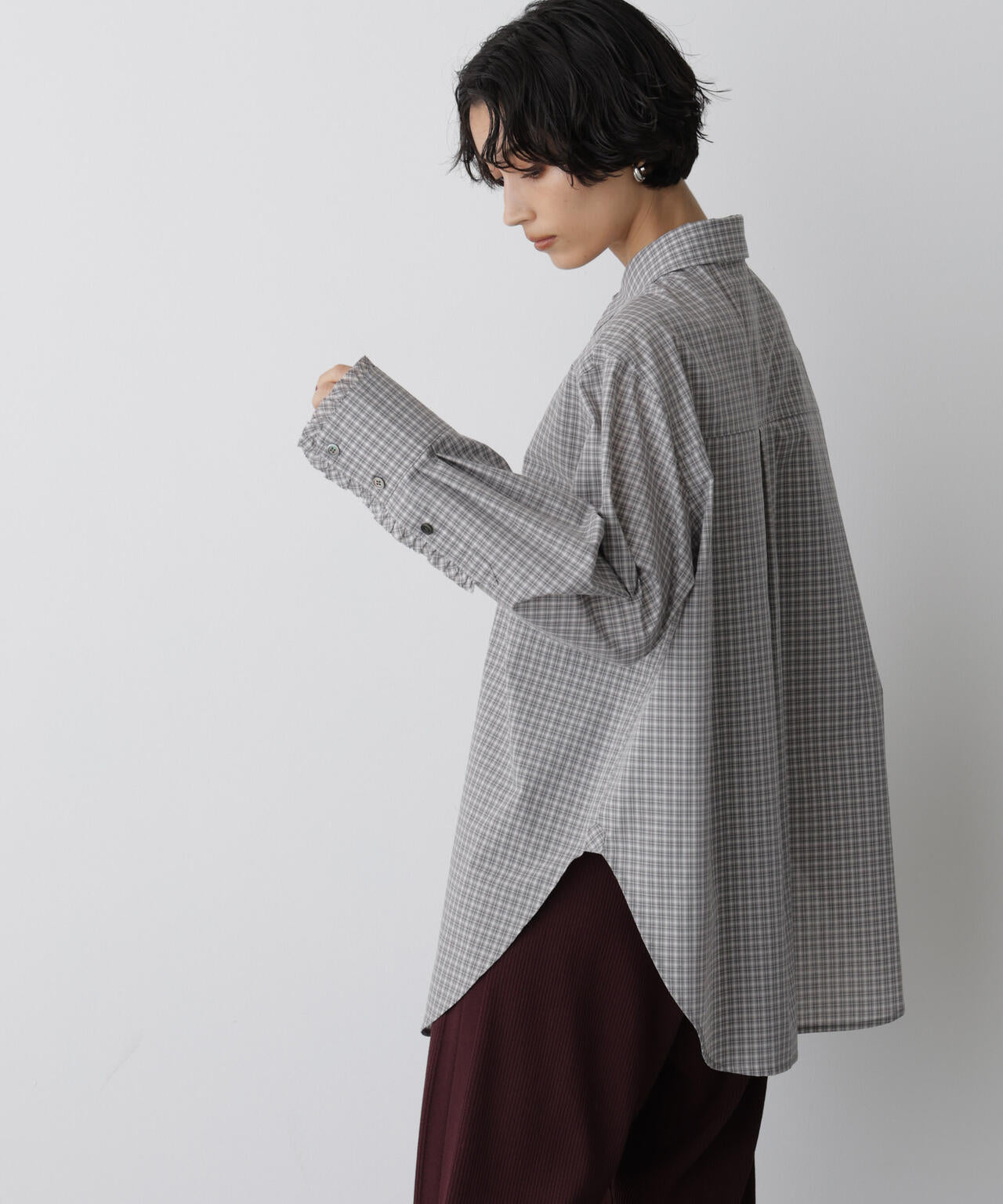 「STEVELOUR」モダンプレッピーシャツ 6695220315