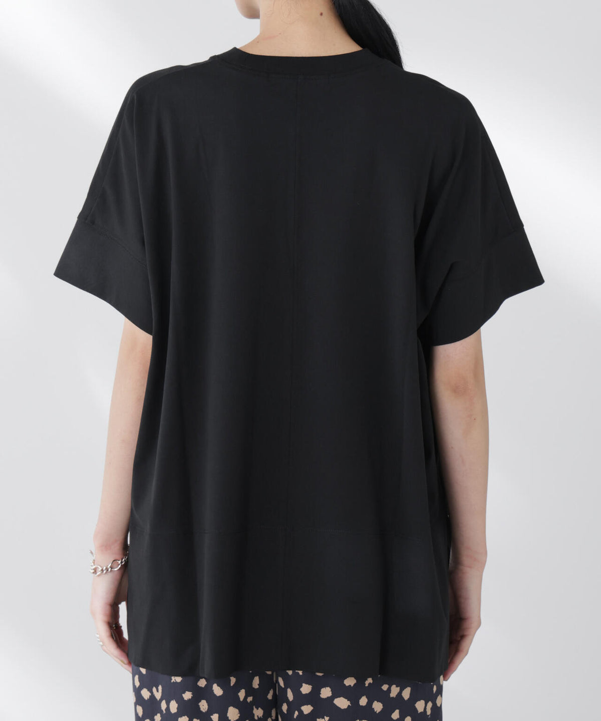 NANOFINE強撚コットンワイドTシャツ 6695224304
