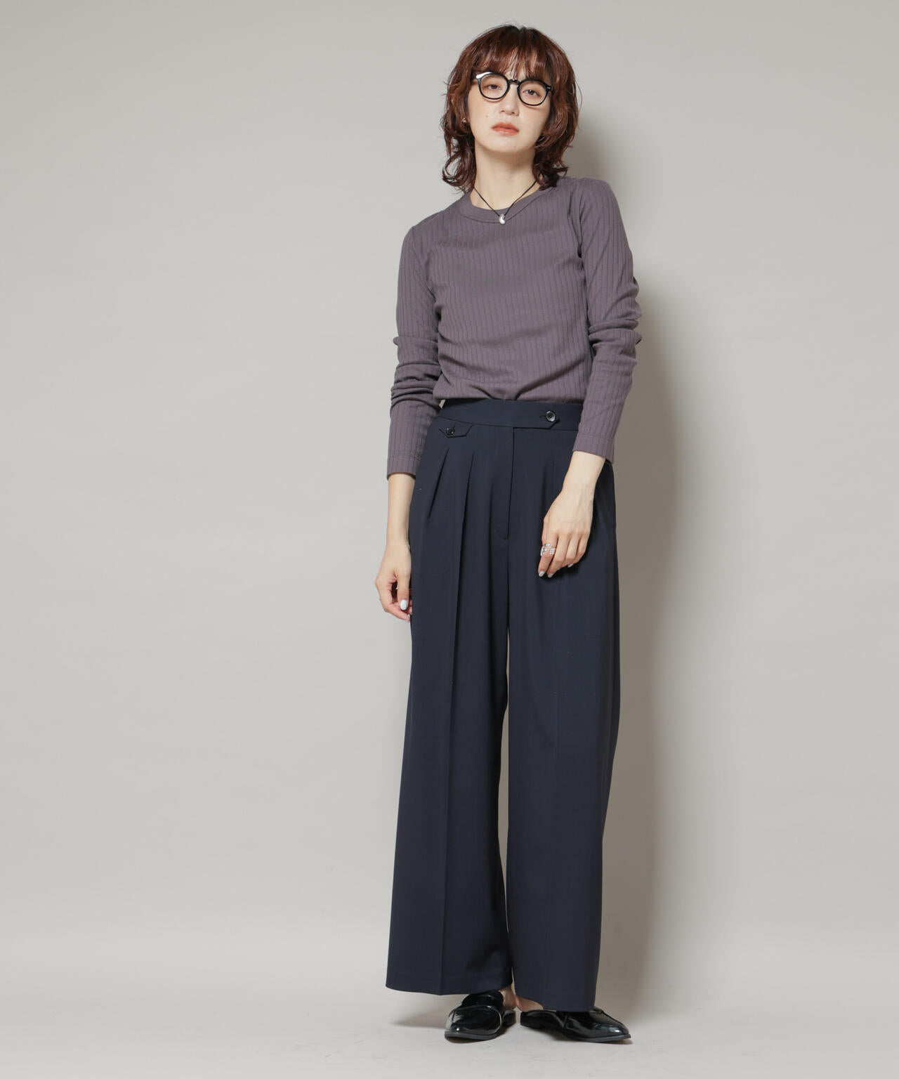 ドライウェザーストレッチ2タックワイドパンツ(セットアップ可) 6695227302