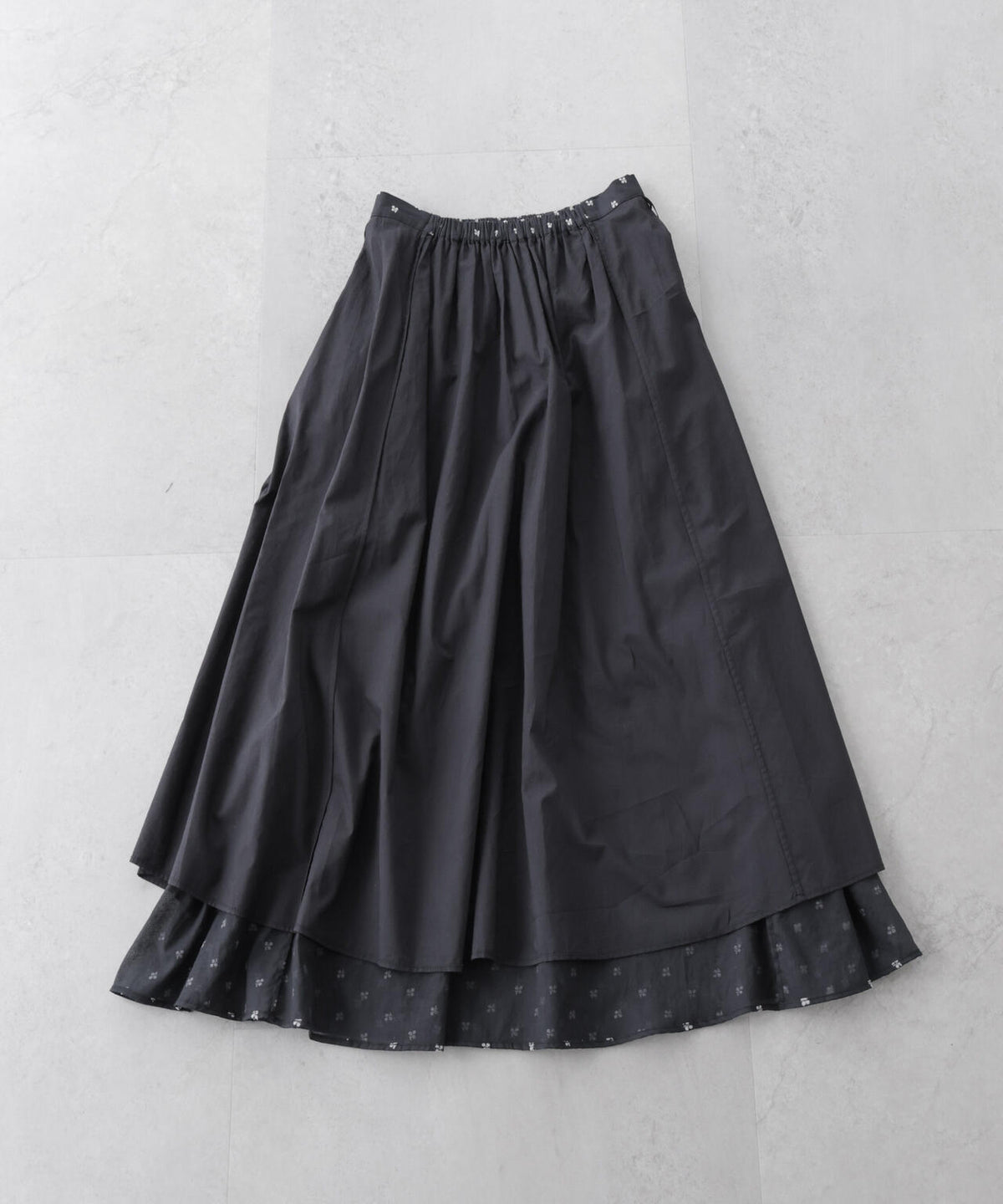 made in india コットンフロッキーフラワースカート 6695230300