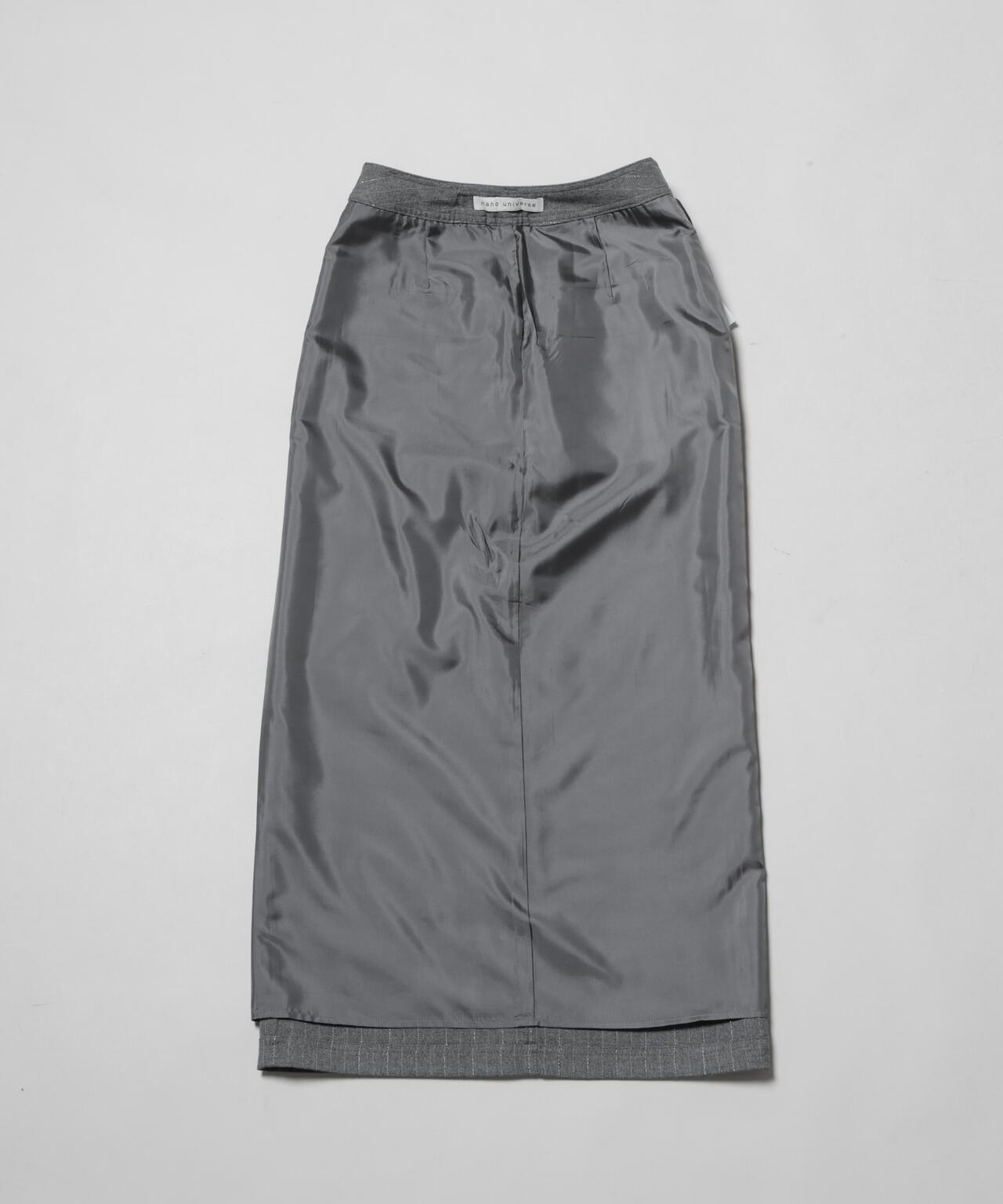 ラメストライプスーチングIラインスカート 6695230313