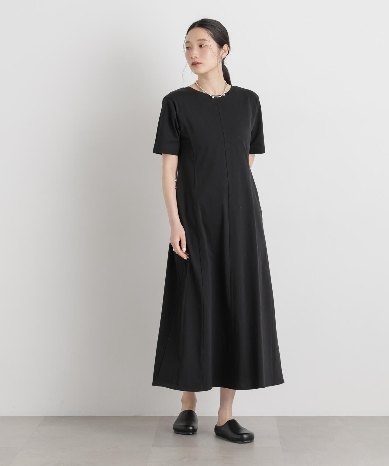 バッククロスフレアワンピース 6696119318