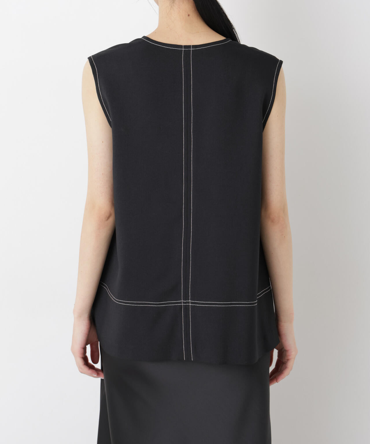 バーズアイキーネックベスト(セットアップ可) 6696121311