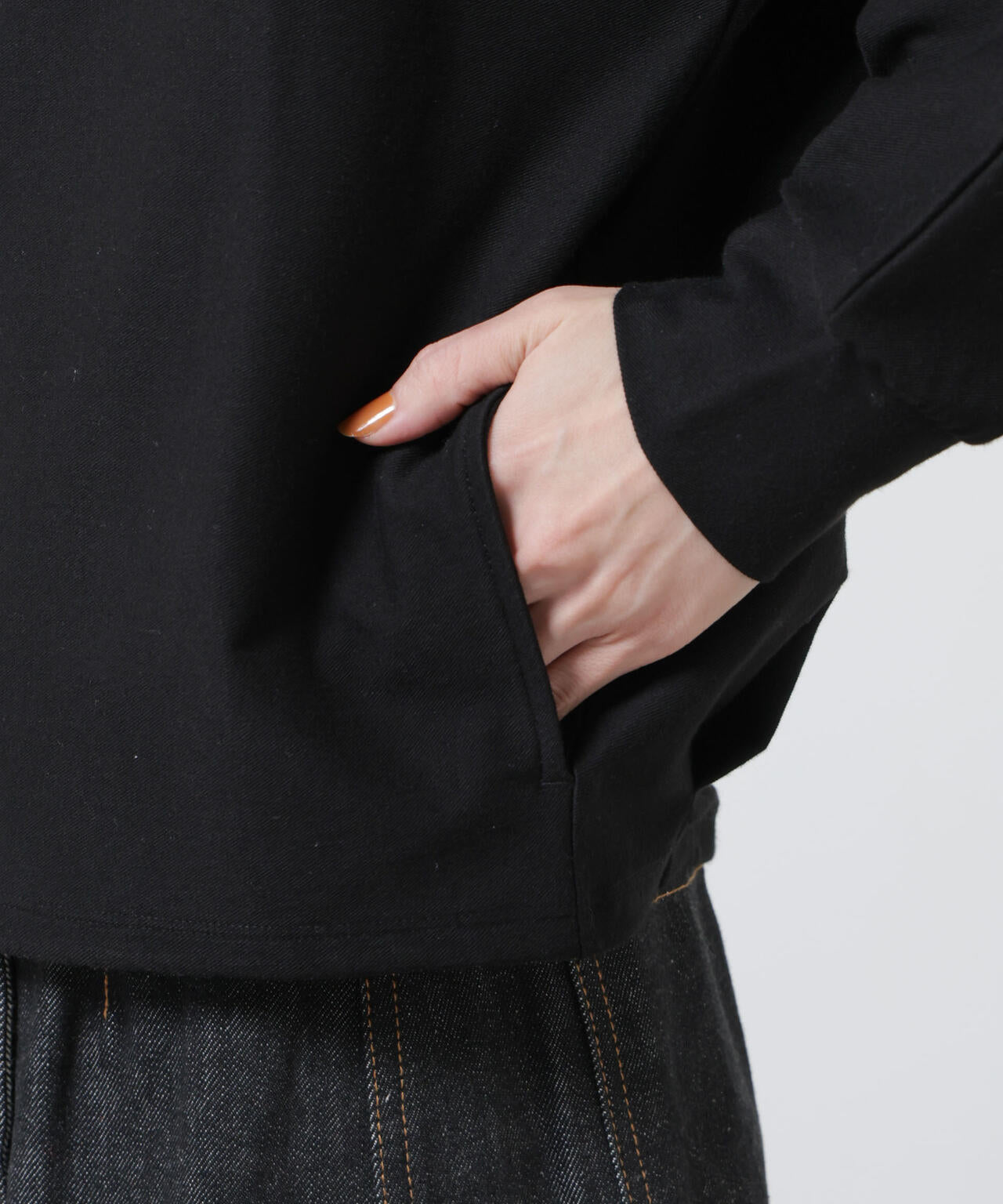 「Meaningful Continuity」coveross(R)ツイル調冷感プレーティング天竺パーカー 6696123303