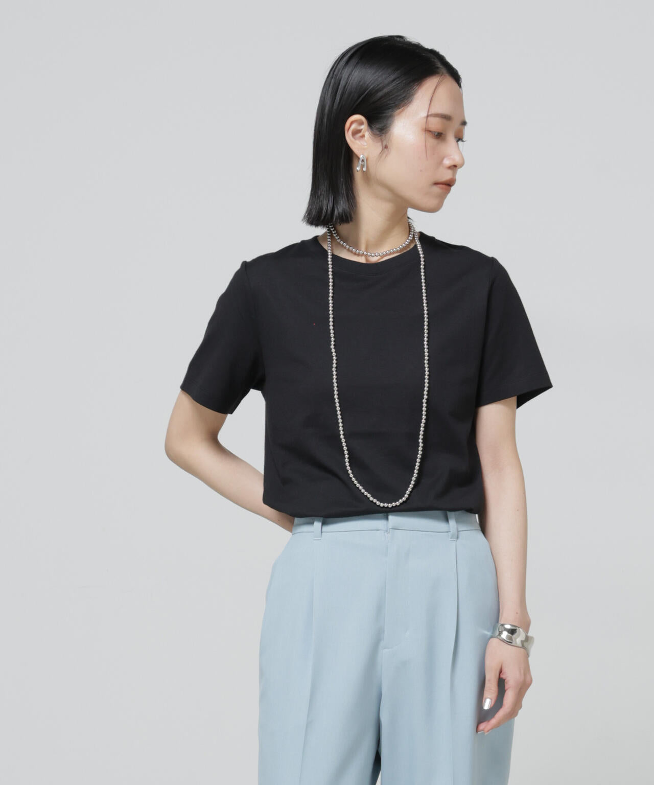 Anti Soaked(R) 汗染み防止クルーネックTシャツ 6696124300