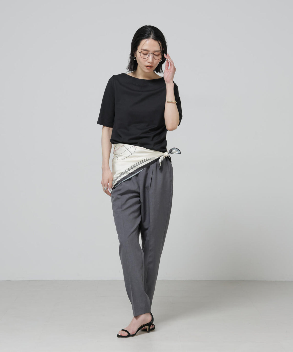 Anti Soaked(R) 汗染み防止ボートネックTシャツ 6696124303