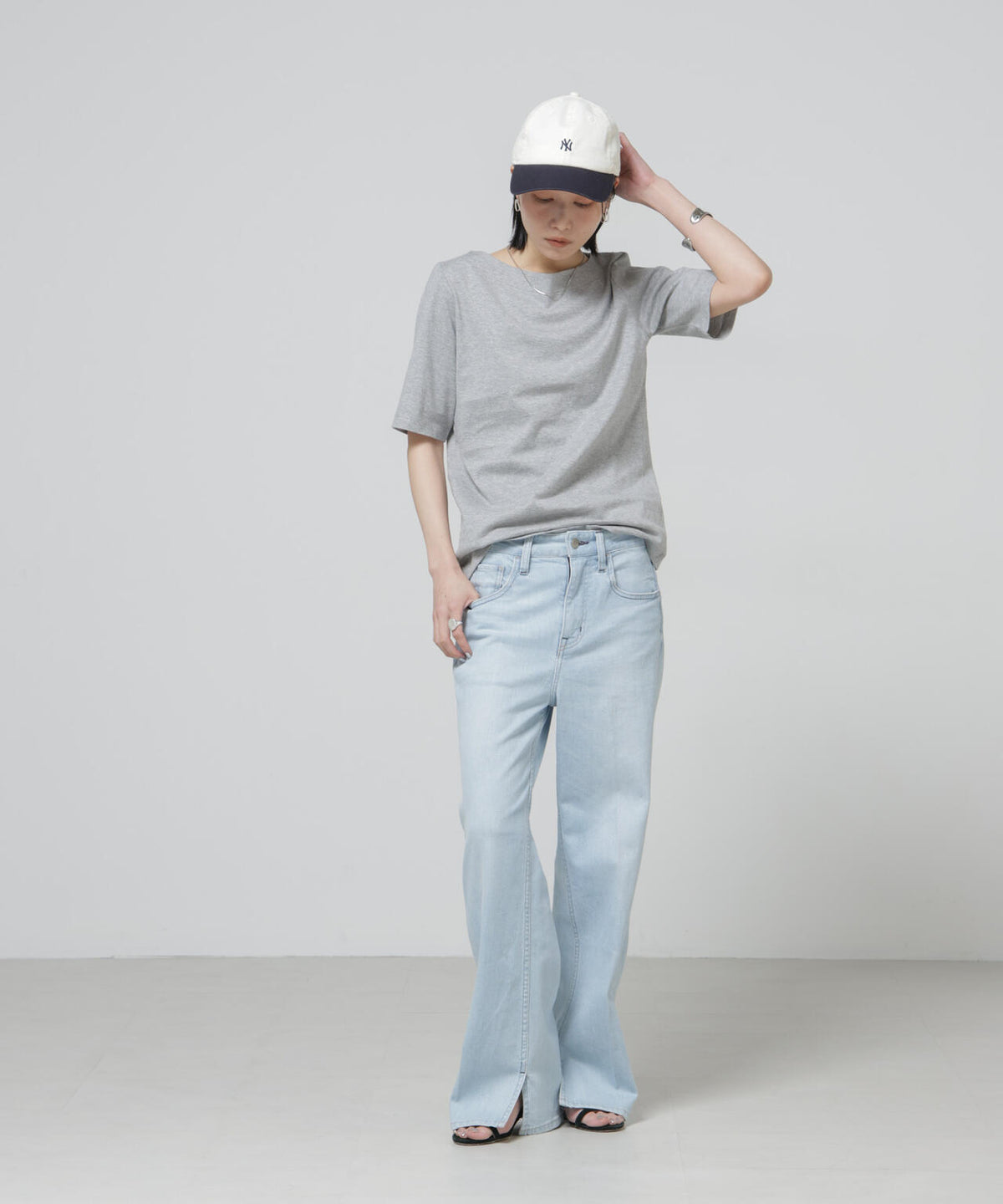 Anti Soaked(R) 汗染み防止ボートネックTシャツ 6696124303