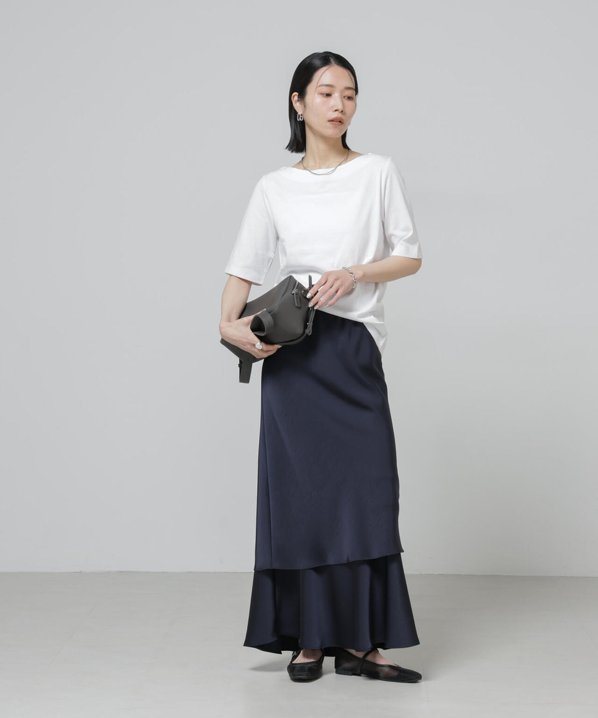 Anti Soaked(R) 汗染み防止ボートネックTシャツ 6696124303