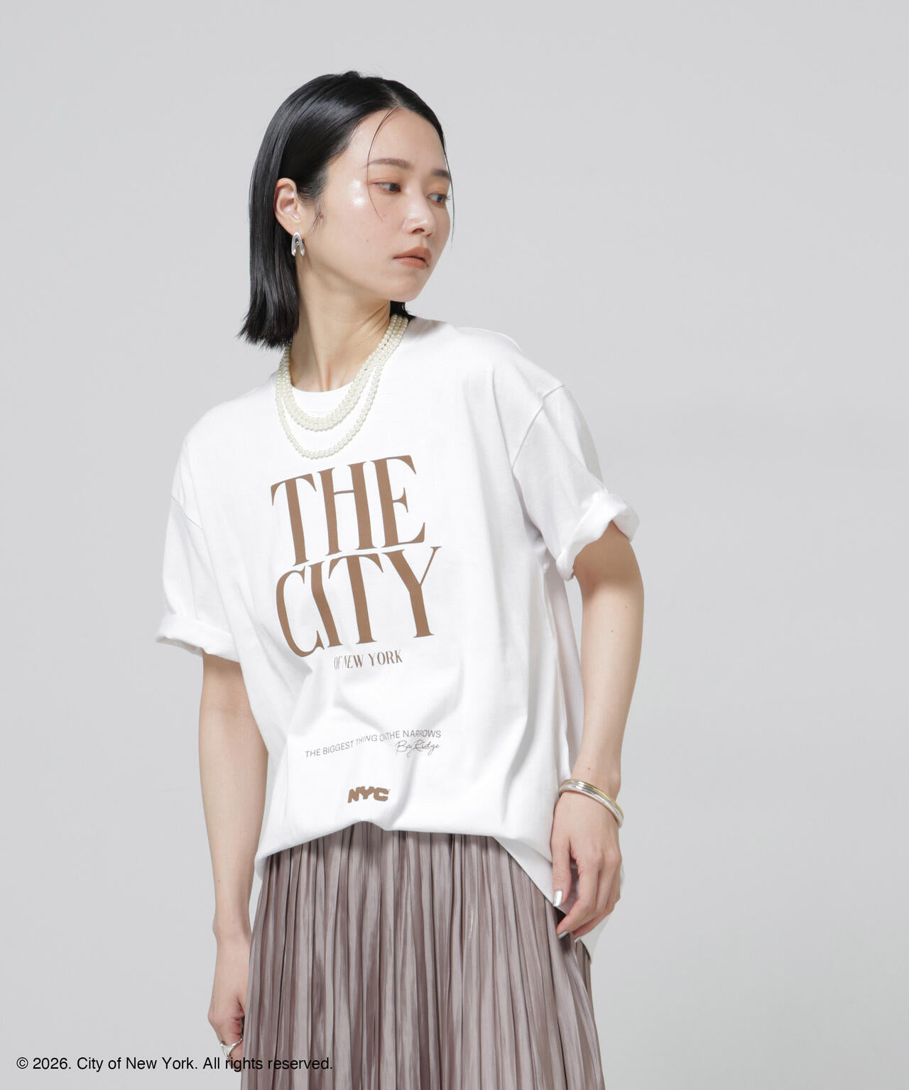 GOOD ROCK SPEED×Anti Soaked(R) 汗染み防止 NYC Tシャツ 6696124308