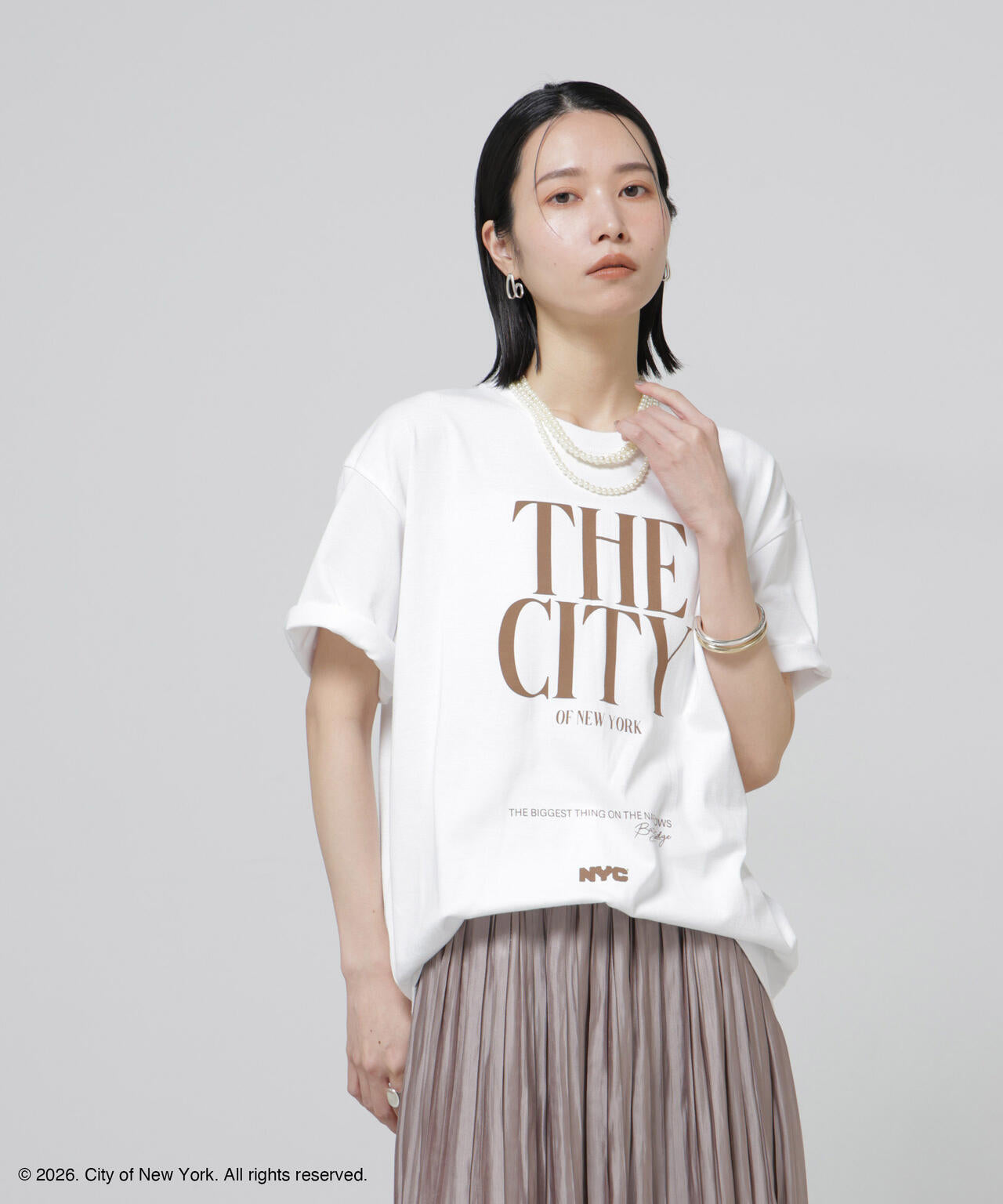 GOOD ROCK SPEED×Anti Soaked(R) 汗染み防止 NYC Tシャツ 6696124308