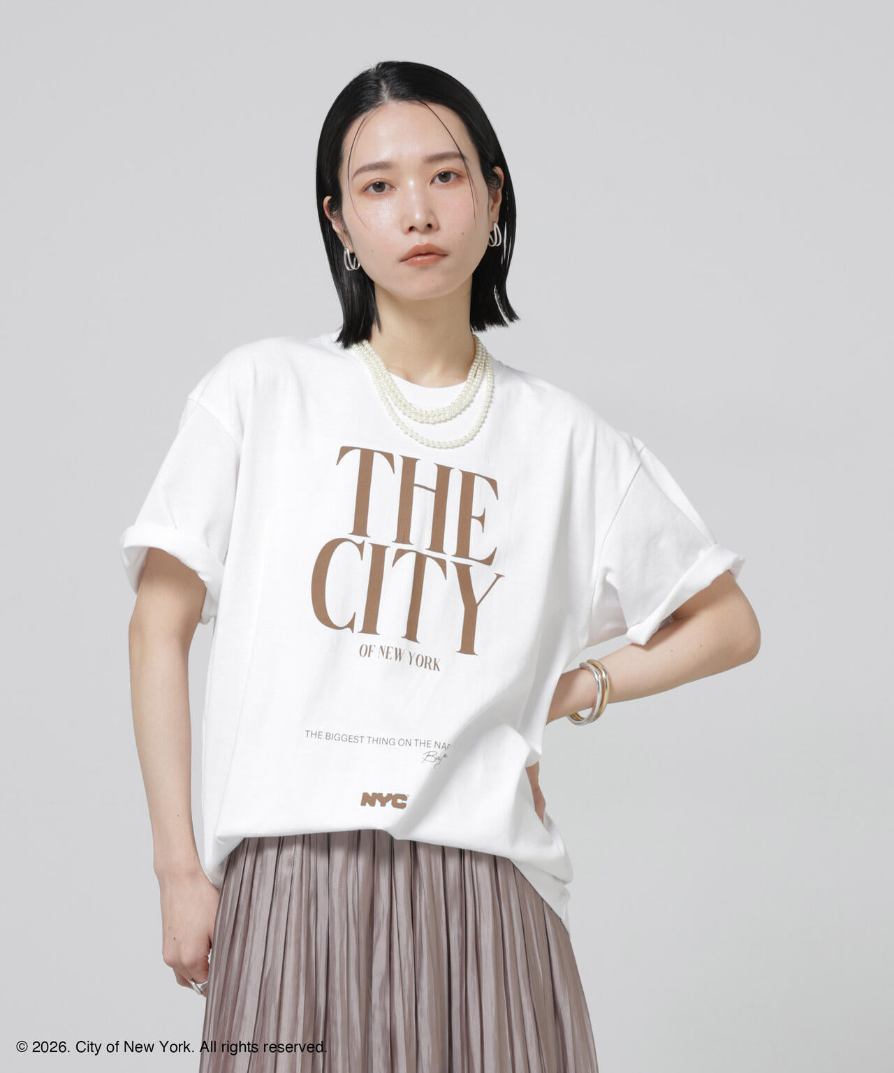 GOOD ROCK SPEED×Anti Soaked(R) 汗染み防止 NYC Tシャツ 6696124308