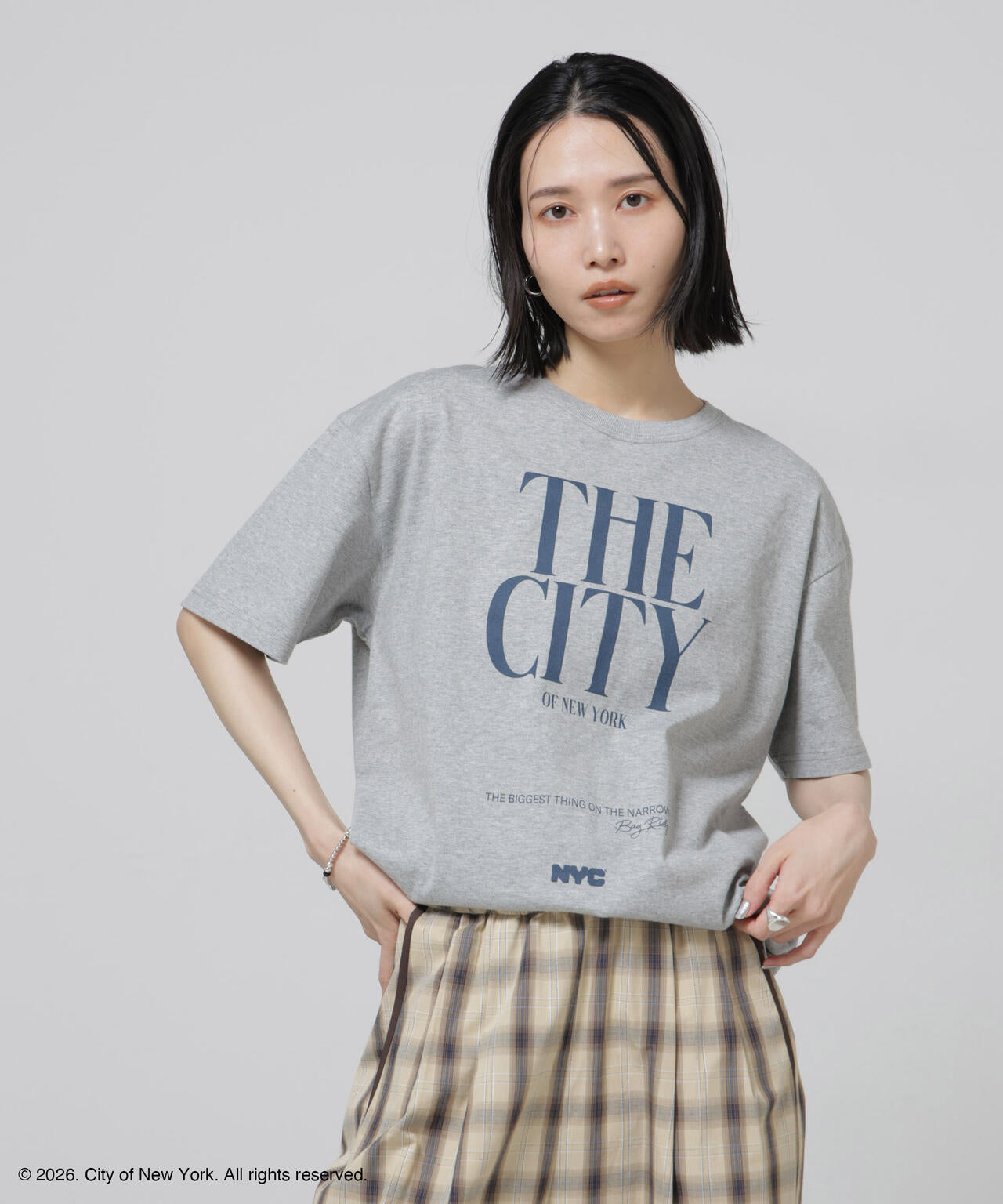 GOOD ROCK SPEED×Anti Soaked(R) 汗染み防止 NYC Tシャツ 6696124308