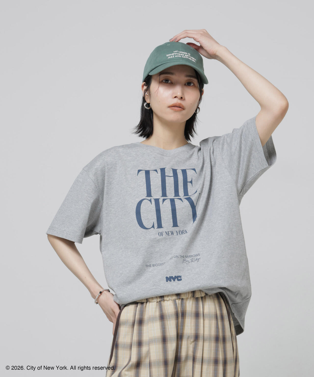 GOOD ROCK SPEED×Anti Soaked(R) 汗染み防止 NYC Tシャツ 6696124308