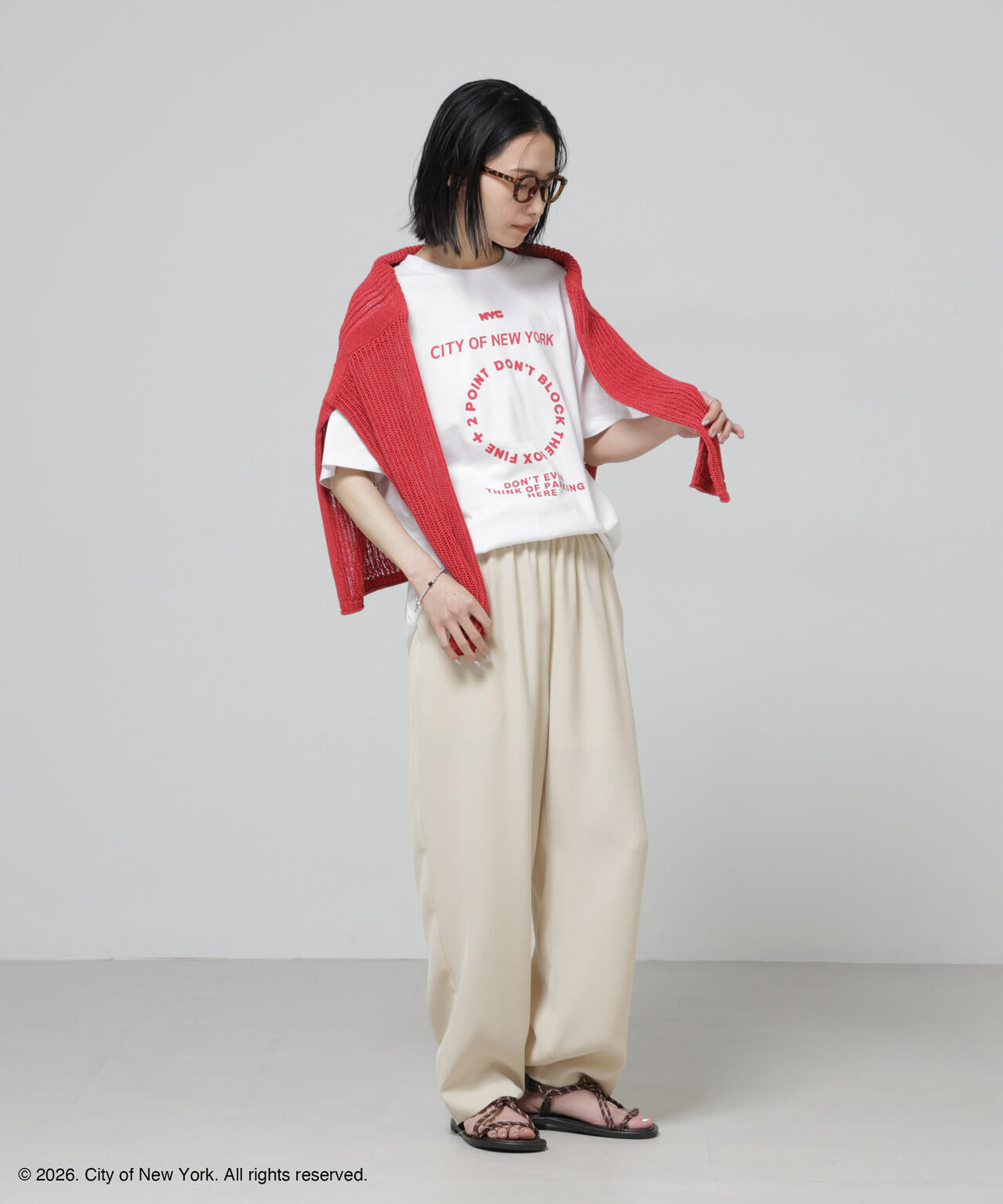 GOOD ROCK SPEED×Anti Soaked(R) 汗染み防止 NYC Tシャツ 6696124308