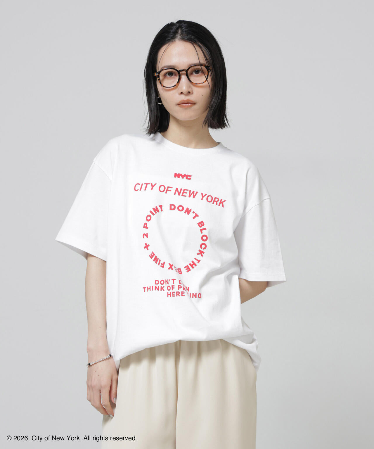 GOOD ROCK SPEED×Anti Soaked(R) 汗染み防止 NYC Tシャツ 6696124308