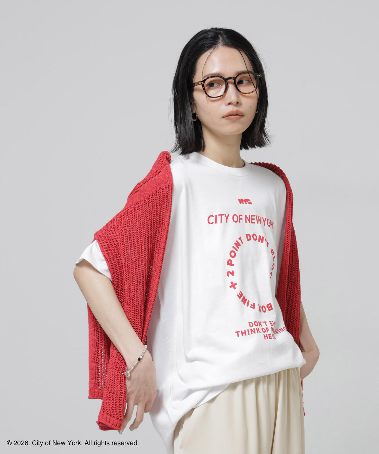 GOOD ROCK SPEED×Anti Soaked(R) 汗染み防止 NYC Tシャツ 6696124308
