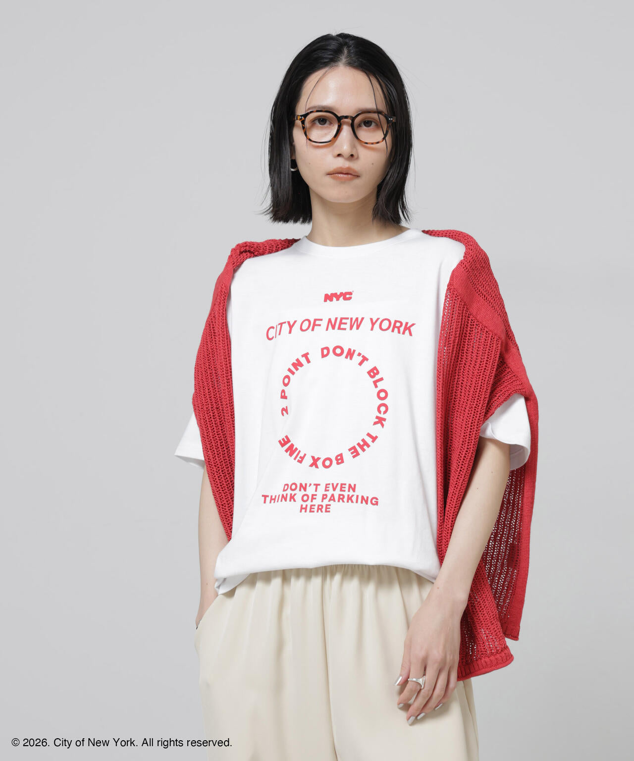 GOOD ROCK SPEED×Anti Soaked(R) 汗染み防止 NYC Tシャツ 6696124308